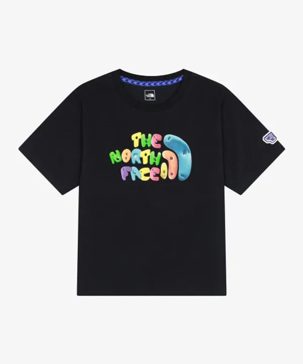 Футболка с коротким рукавом Colorpass, черная, The North Face Kids