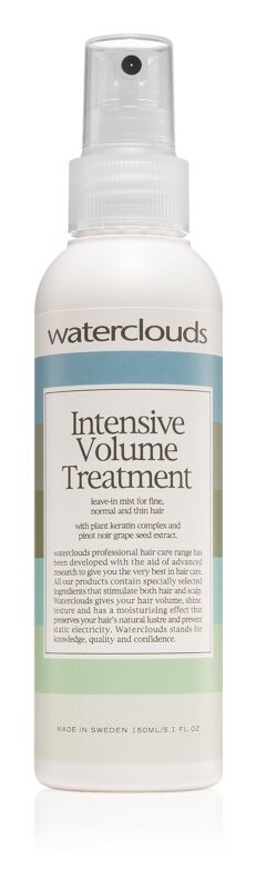 

Защитный спрей для укладки волос питательный и увлажняющий Waterclouds Intensive Volume Treatment