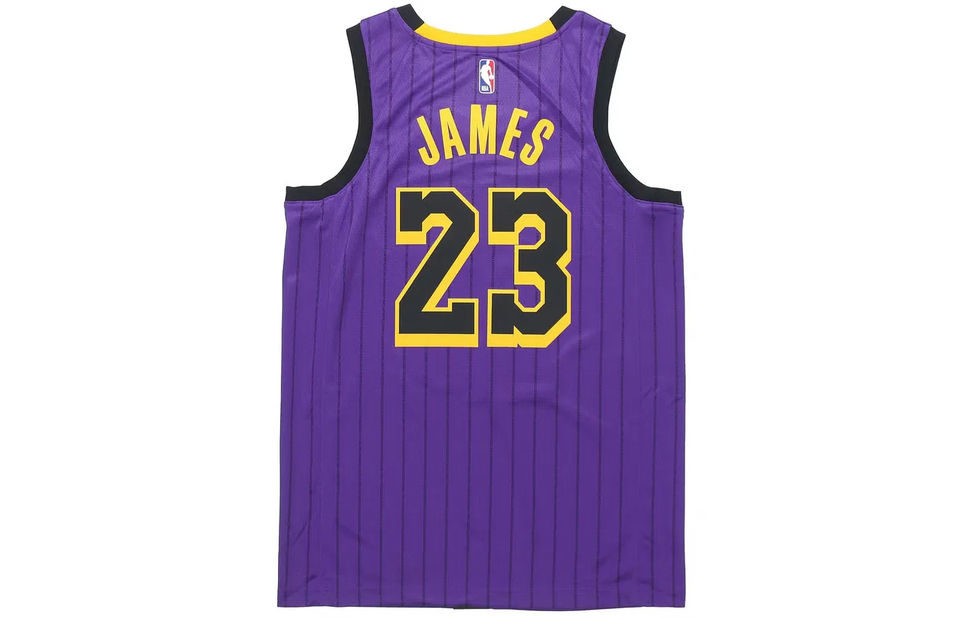 Джерси баскетбольное с принтом Lakers 23 Nike, фиолетовый — фото 2