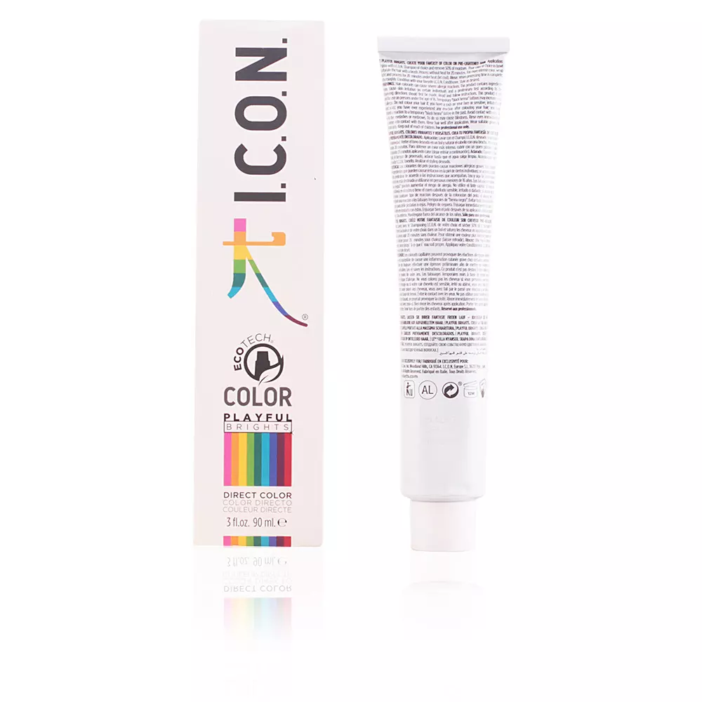 

Краска для волос Playful brights direct color I.C.O.N., цвет blazing orange, 90 мл.