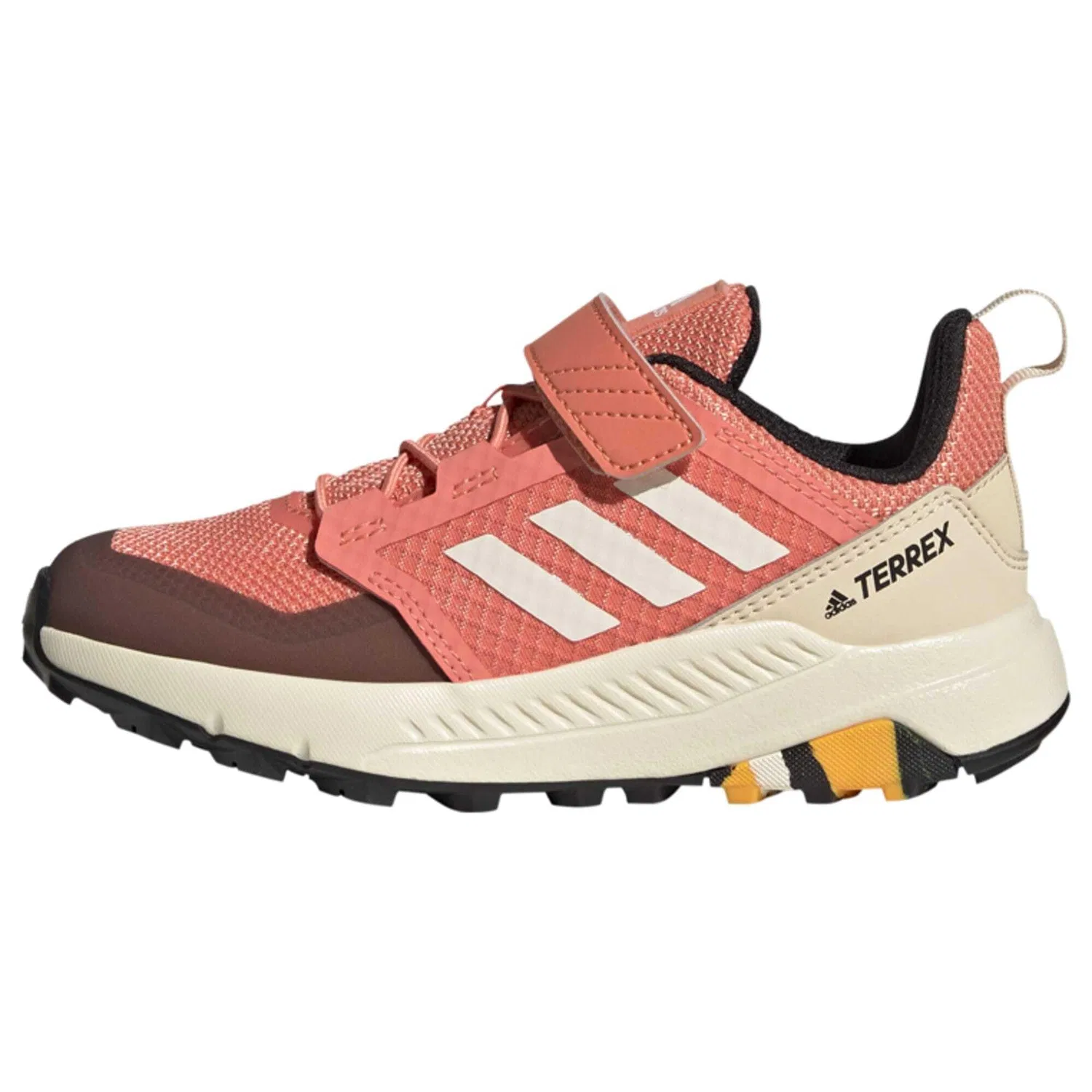 Детские кроссовки для треккинга с закрытым носком Terrex Trailmaker Cf K Adidas, Coral Fusion Wonder White Solar Gold