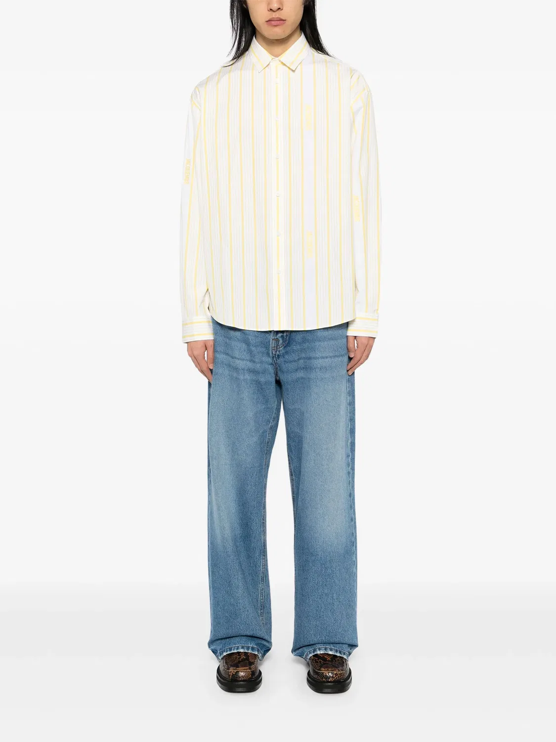 Рубашка La Chemise Simon от Jacquemus, желтый — фото 2