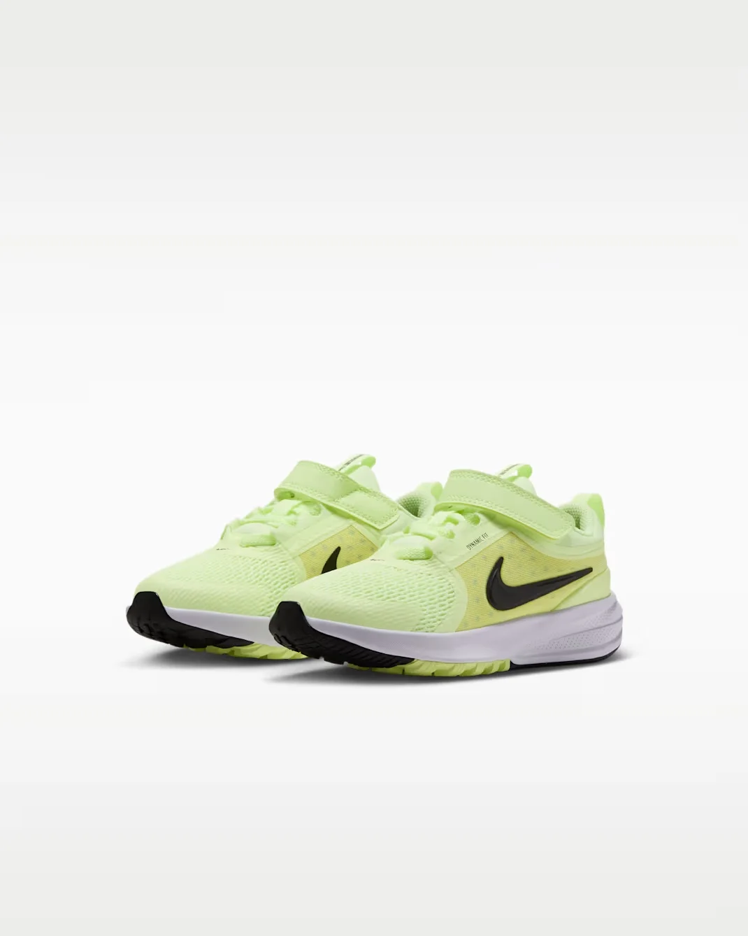 Кроссовки детские Nike Star Runner 5, желто-зеленый/черный — фото 4