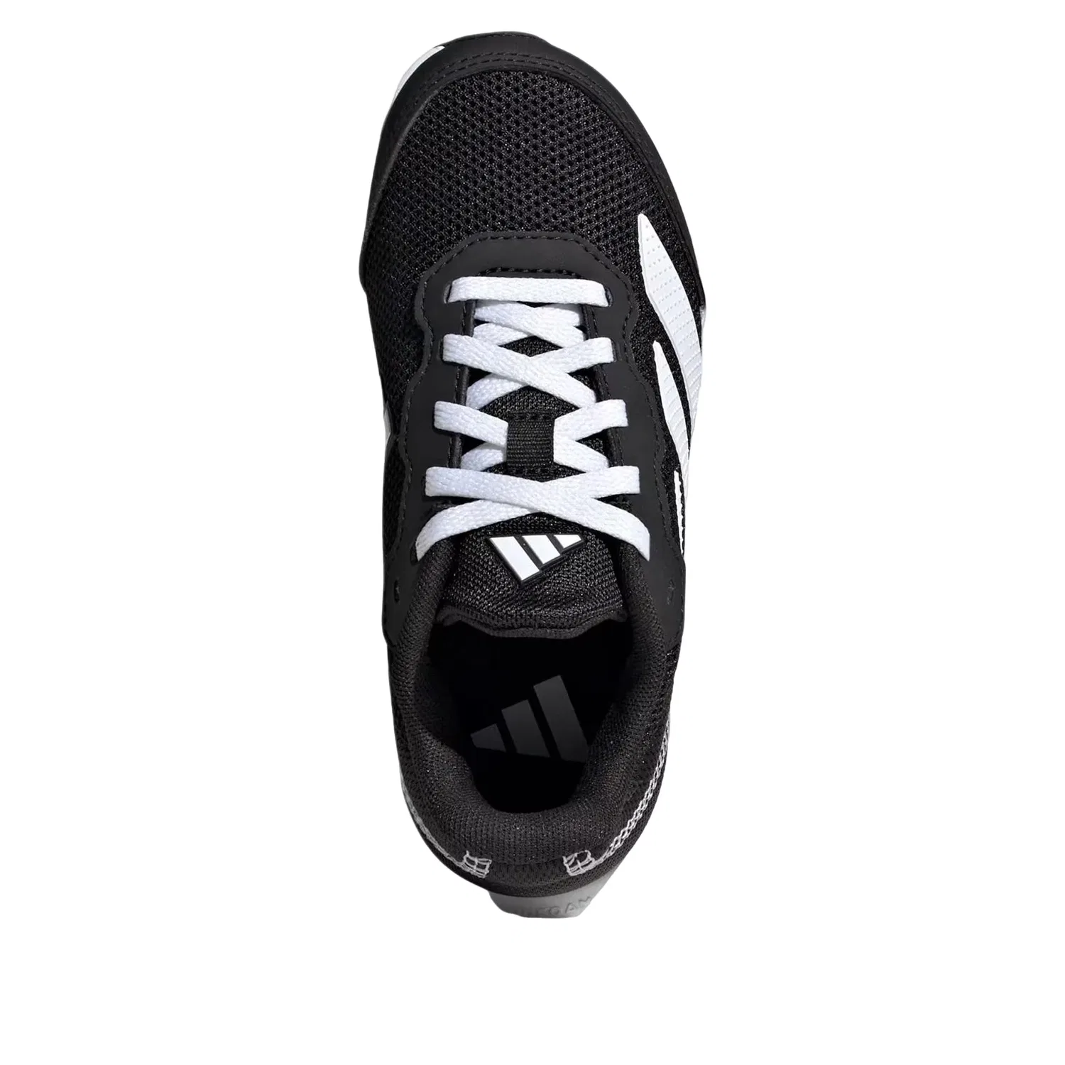 Детские кроссовки для бега с шнуровкой Faito Adidas, черный — фото 3
