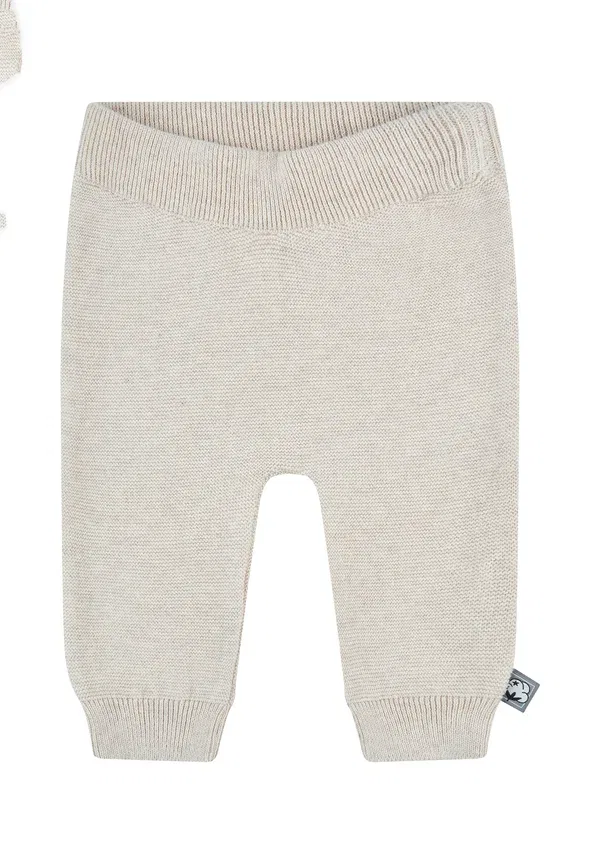 Комплект из кофты и брюк хлопковый Gots set und stern - tracksuit Sterntaler, Natur meliert — фото 3