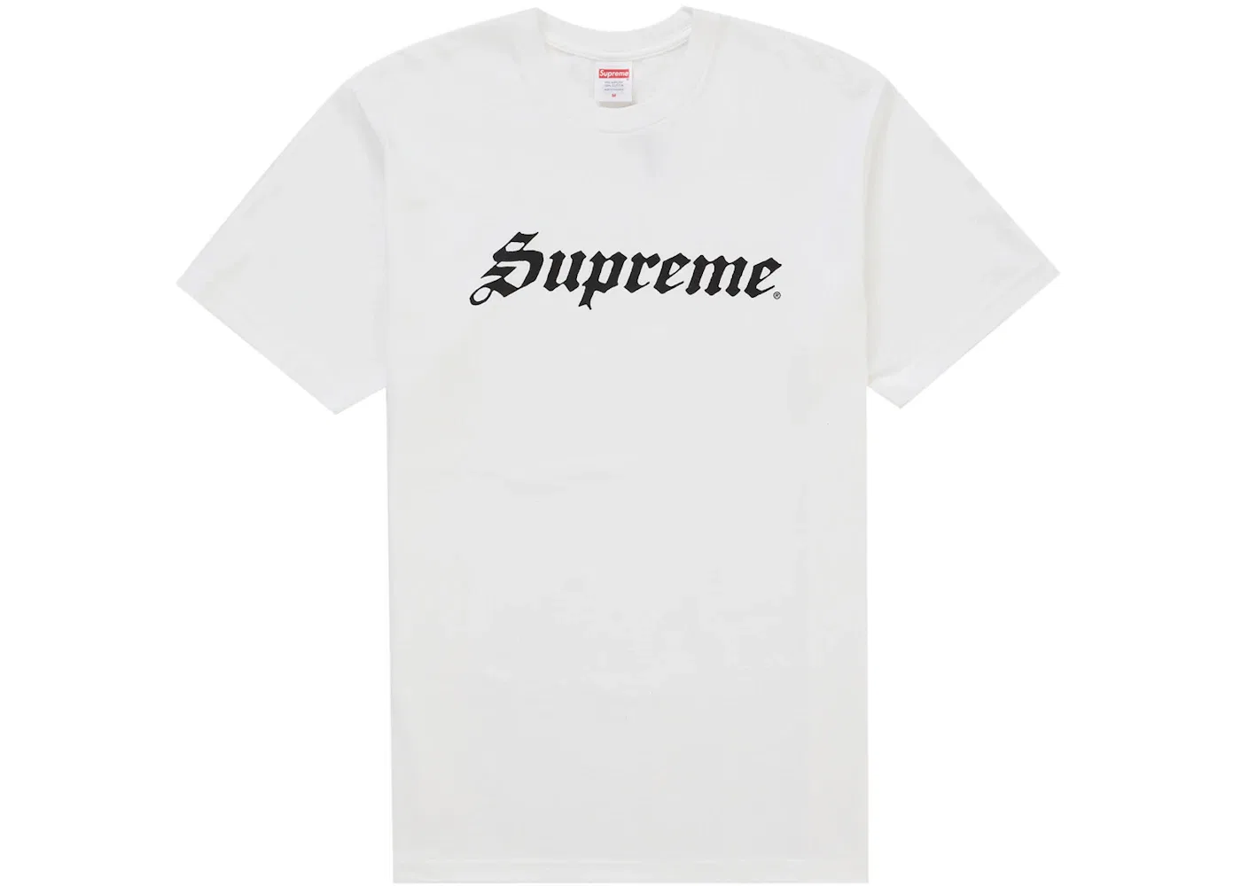Мужская футболка с принтом Supreme, Белая