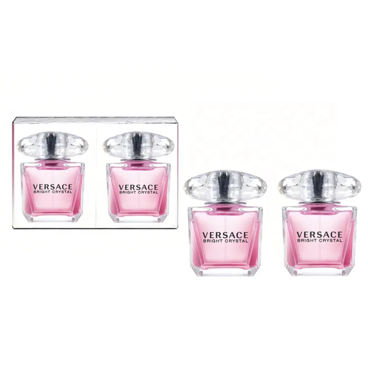 Женский набор парфюмерных наборов VERSACE, 30 мл x 2, Pink Radiant Crystal Diamond, VERSACE, Multicolor