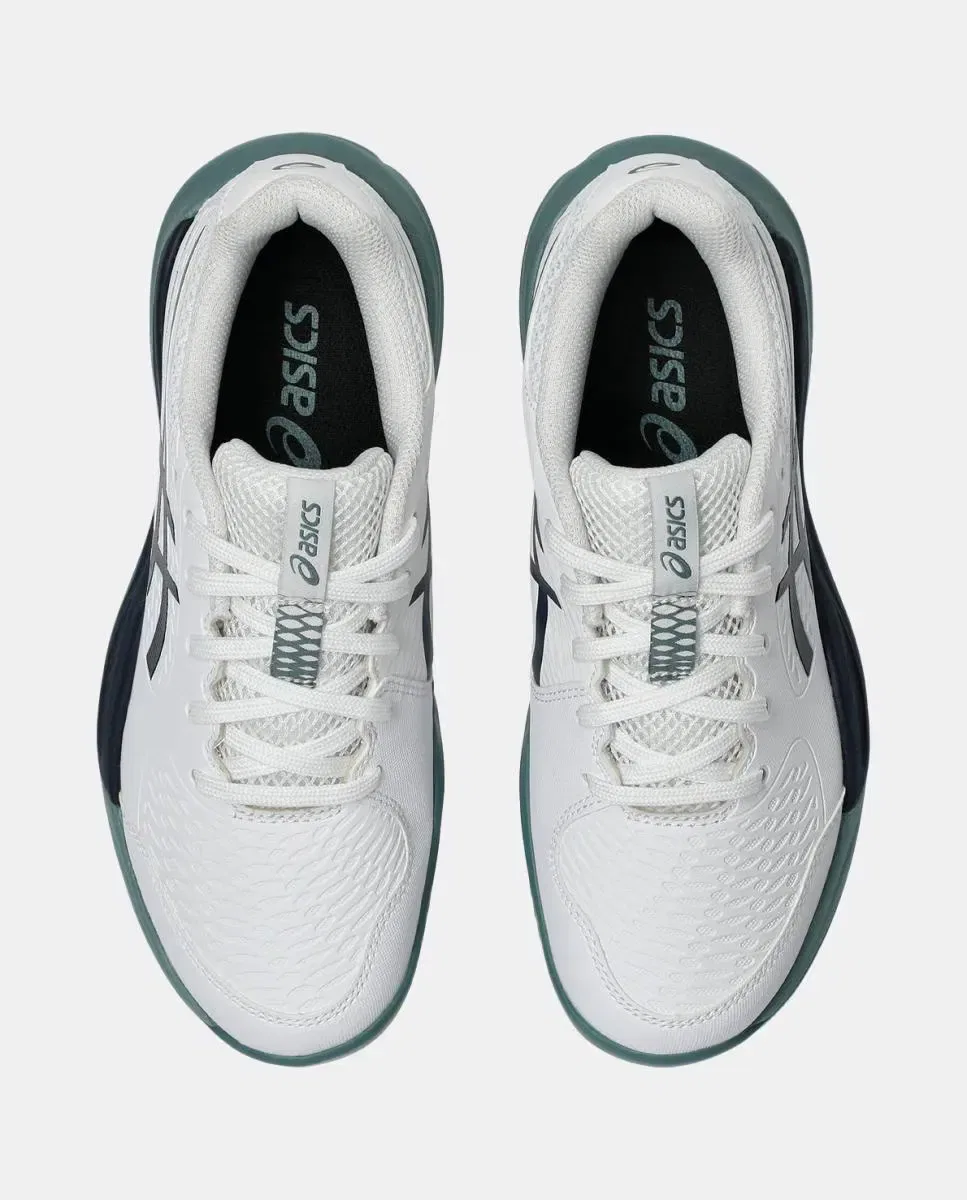 Детские кроссовки для мальчиков Gel-Resolution X Gs Clay Asics, Blanco / Azul Marino — фото 3