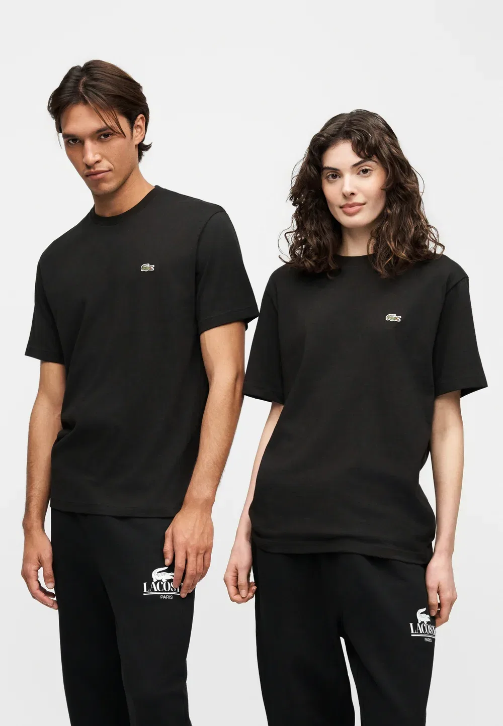 Футболка Lacoste с принтом, Black — фото 4