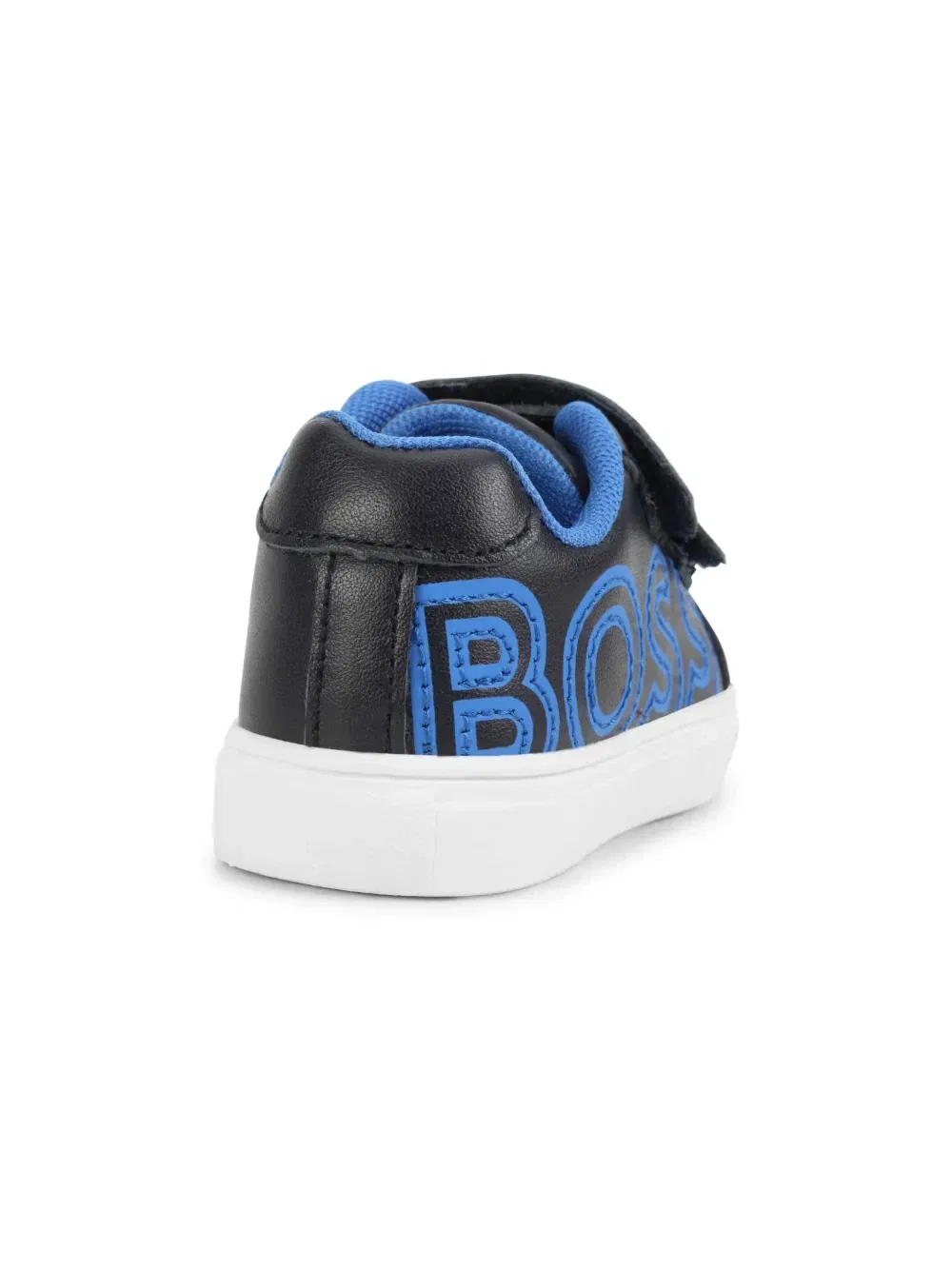 Кроссовки с вышитым логотипом Boss Kidswear, черный — фото 3