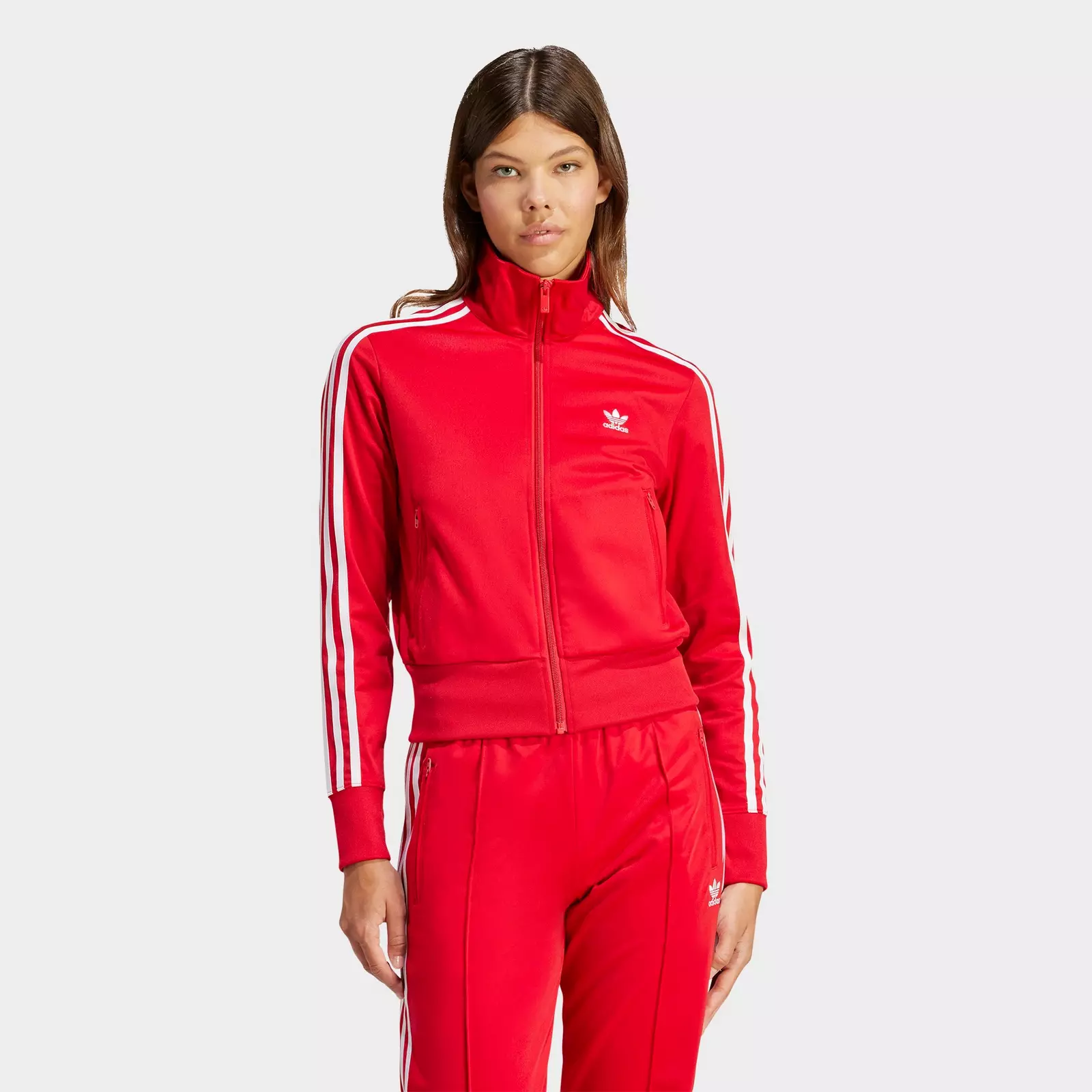 

Толстовка Women's adidas Originals adicolor Classic Firebird Track, красный
