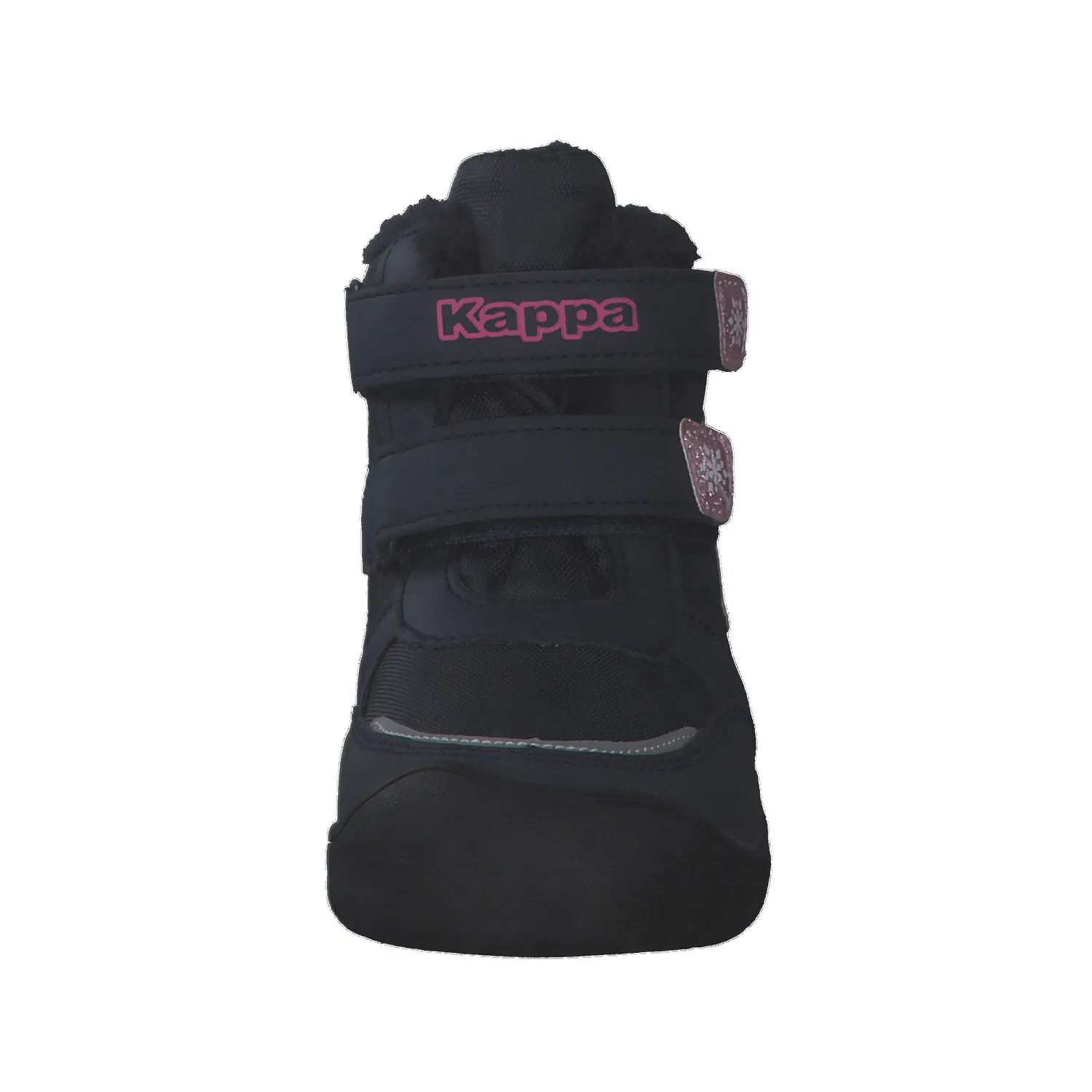 Детские зимние ботинки для девочек с мембраной Flake Tex M Kappa, Dunkelblau Rosa — фото 3