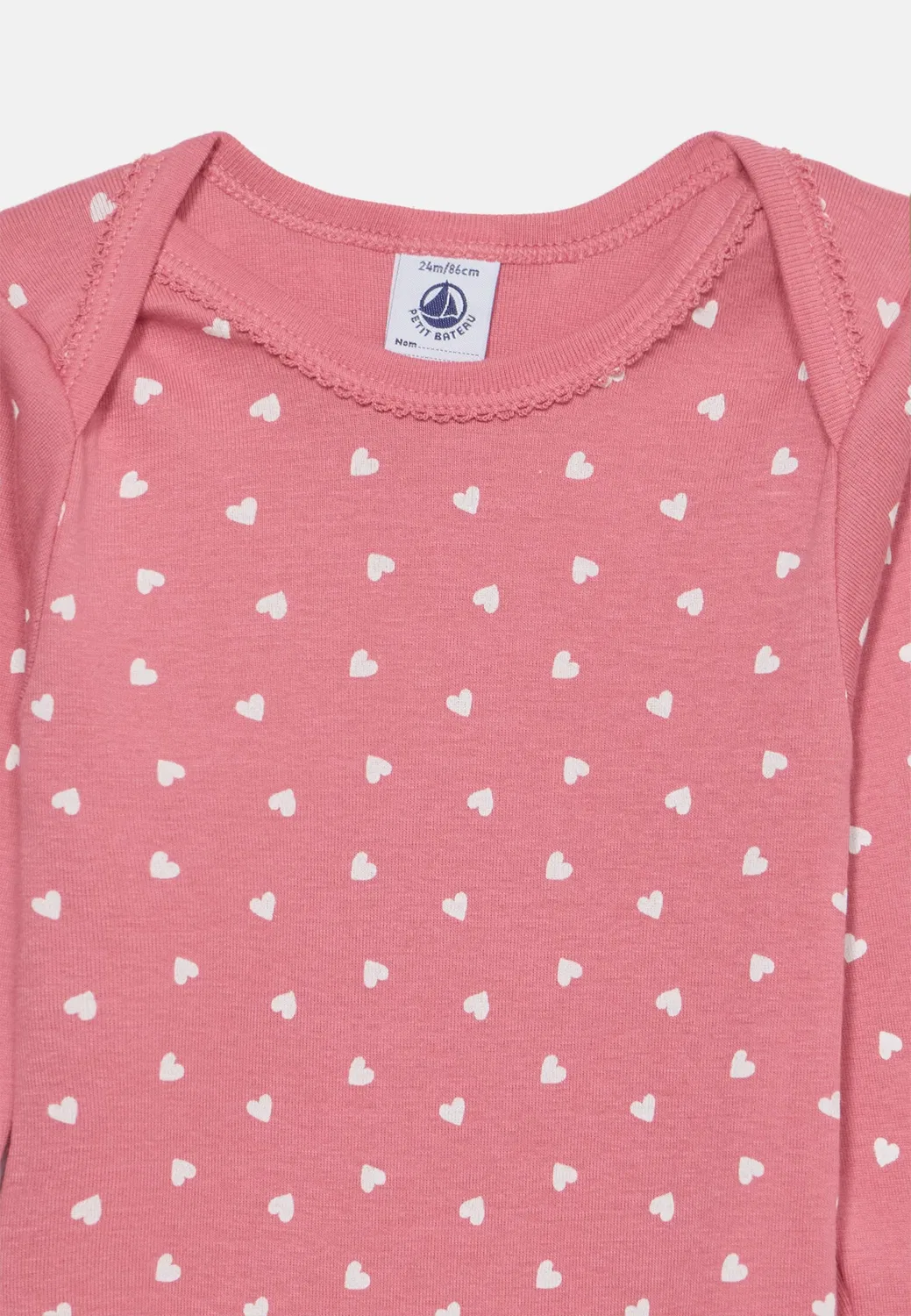 Bebe Debout 5 Pack - Body Petit Bateau, Pink — фото 4