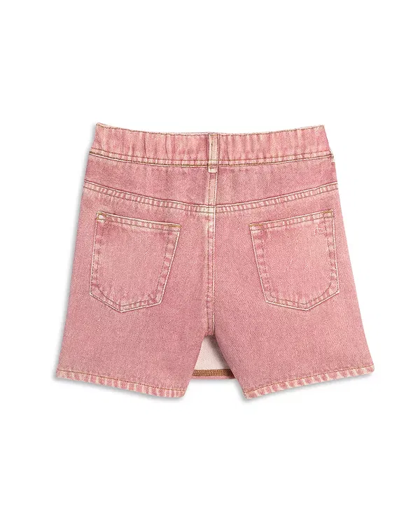 Детская юбка-шорты с принтом Miramar Terry Mini Skort Rag & Bone, Raspberry — фото 4