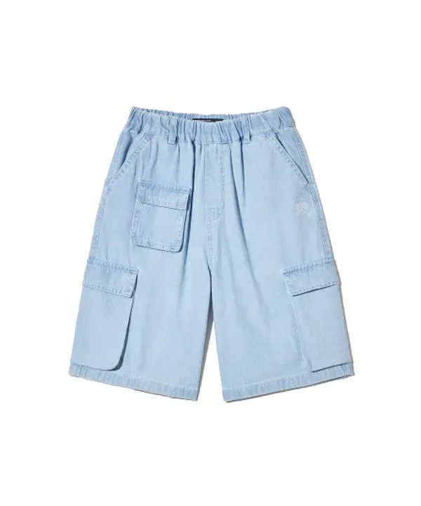 Шорты джинсовые детские летние, light blue, Brownbreath Kids — фото 2