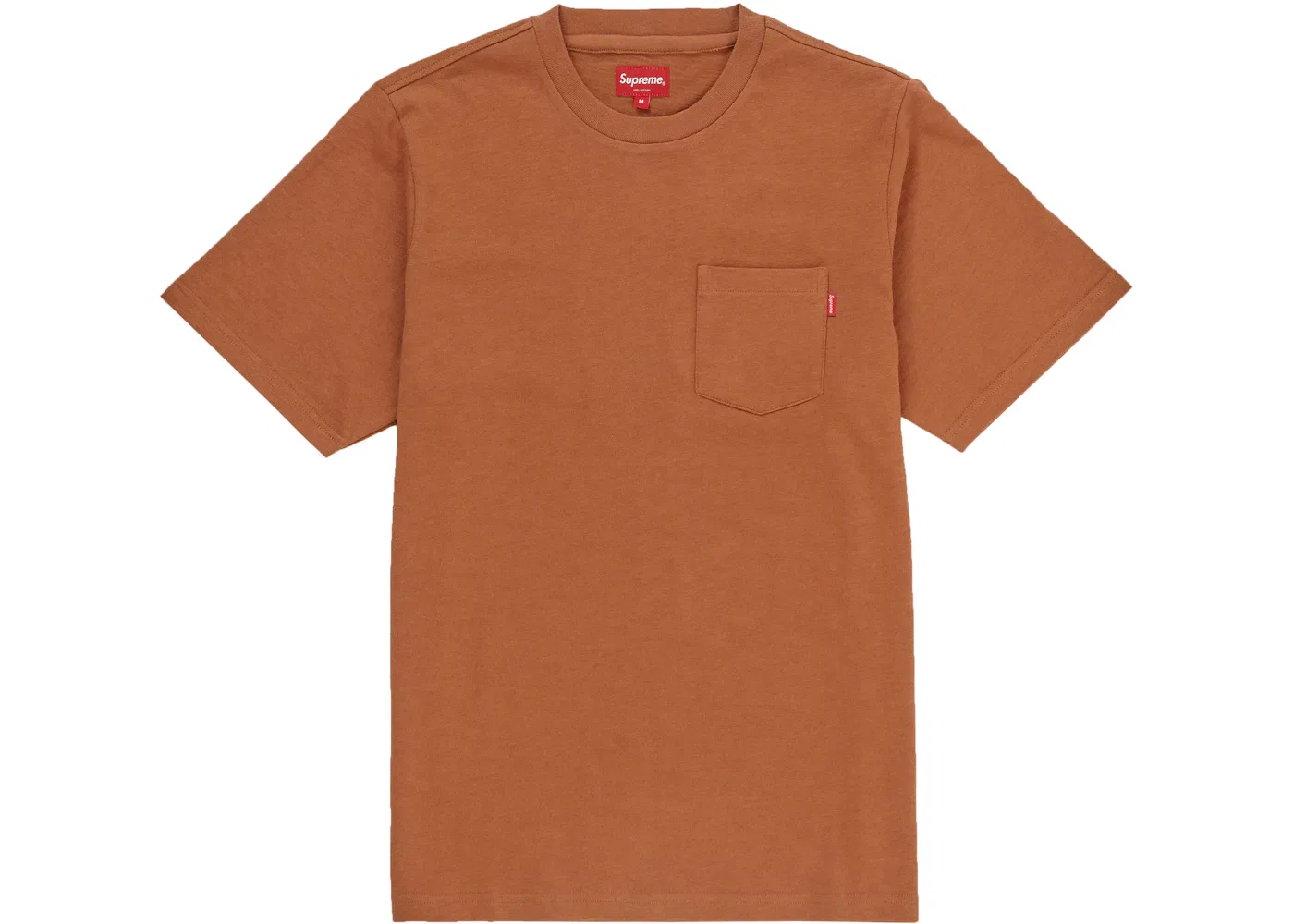 Мужская футболка Supreme S/S Pocket Tee, Rust