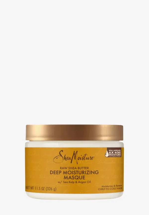 Маска для волос увлажняющая Raw Shea Butter Deep Treatment Masque, Sheamoisture, 355 мл