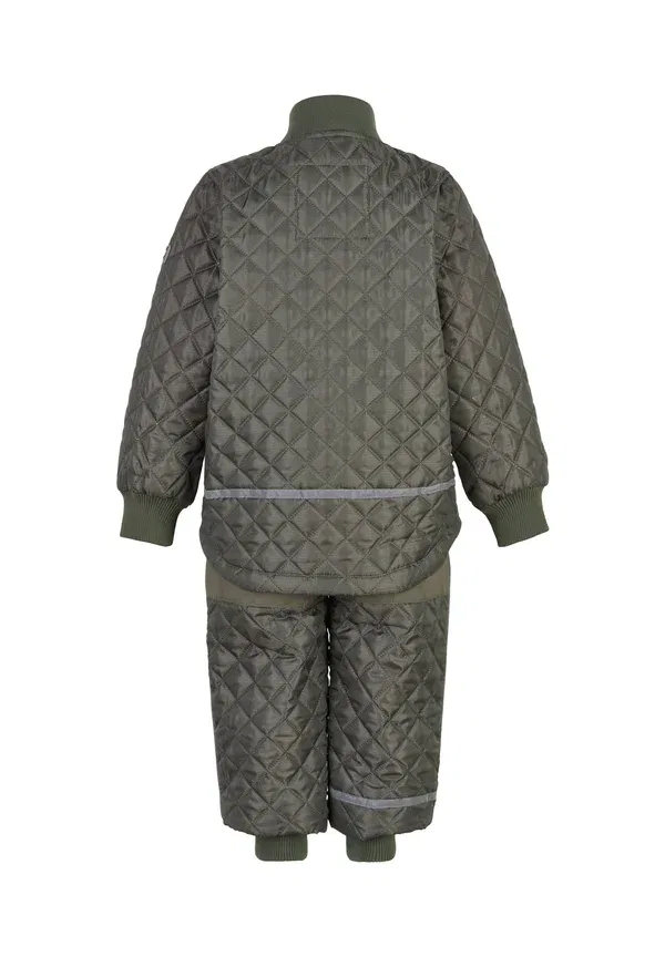 Комплект: снежный костюм с Warm padding Mikk-line, dusty olive, оливковый — фото 4