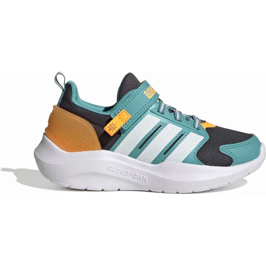 Детские спортивные кроссовки Lightorama Rnr El C adidas, Серый