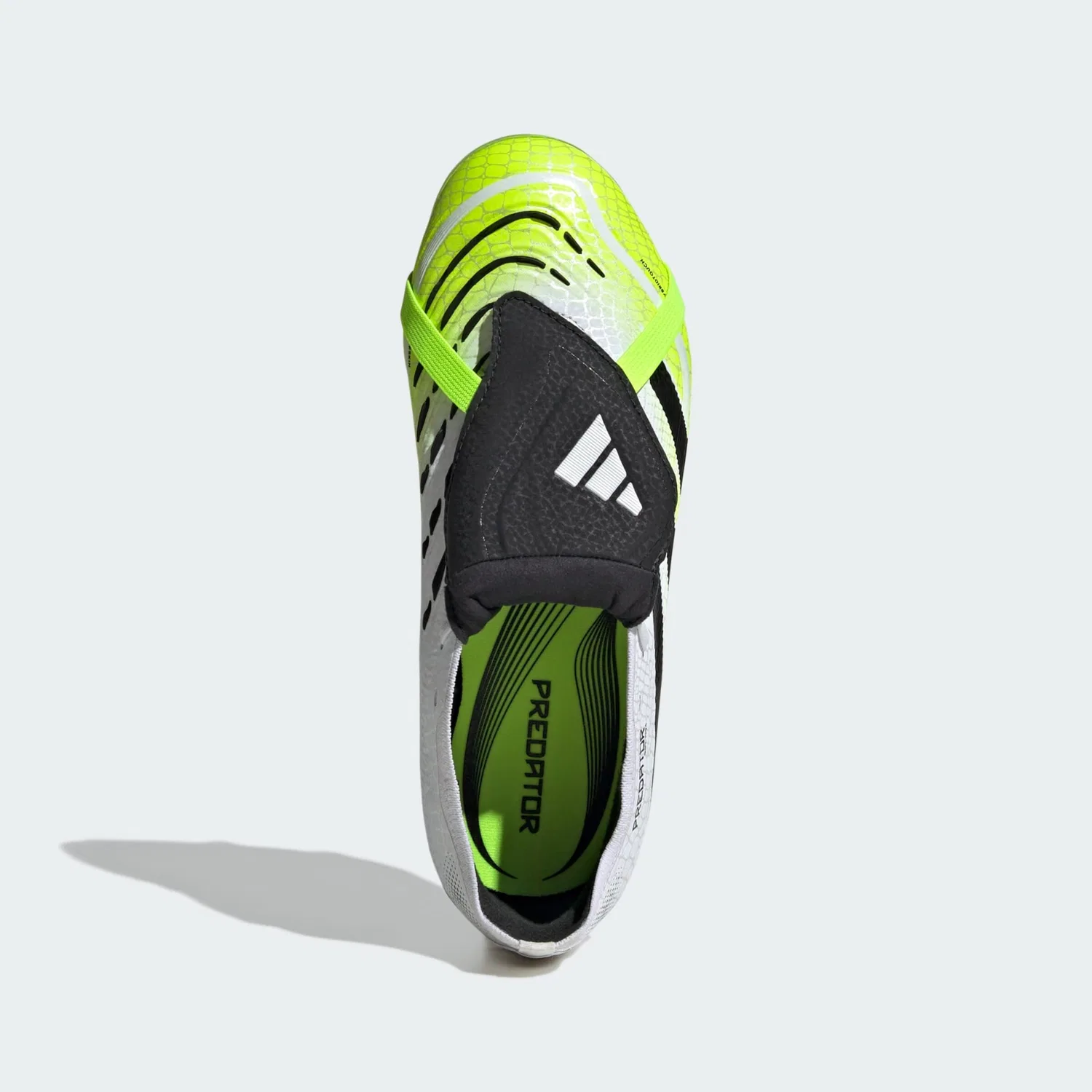 Спортивные кроссовки Adidas Performance Predator Elite белого цвета — фото 2