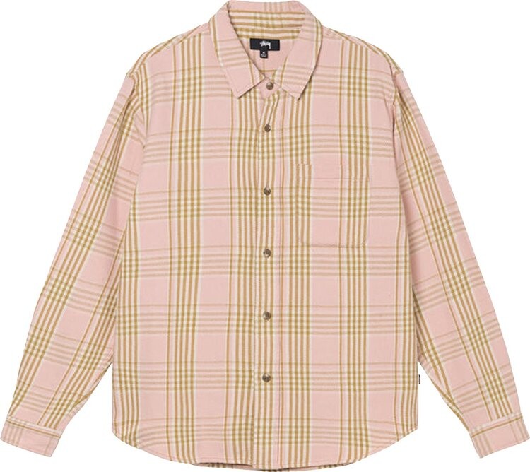 

Рубашка Stussy Laguna Plaid Shirt 'Pink', розовый
