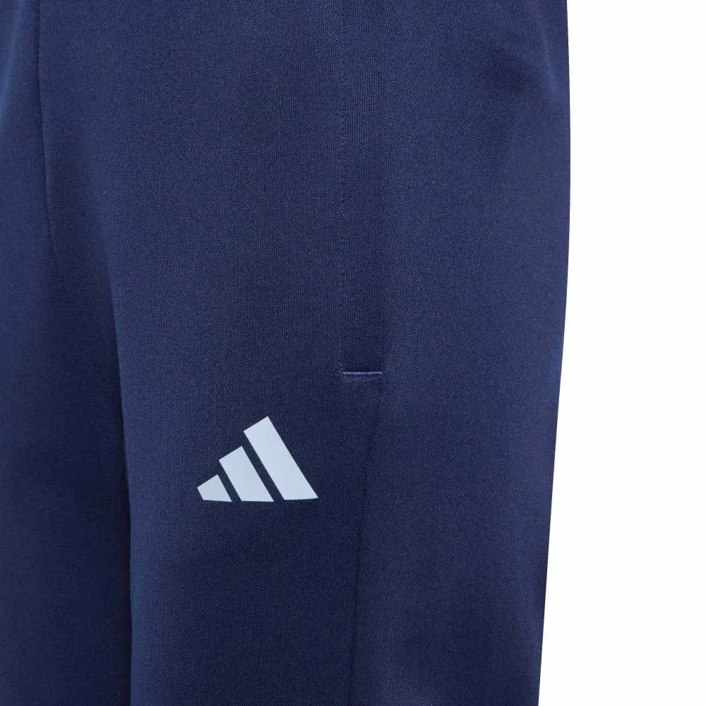 Детские спортивные штаны для девочек с утяжкой House Of Tiro Track Adidas, Blue — фото 3