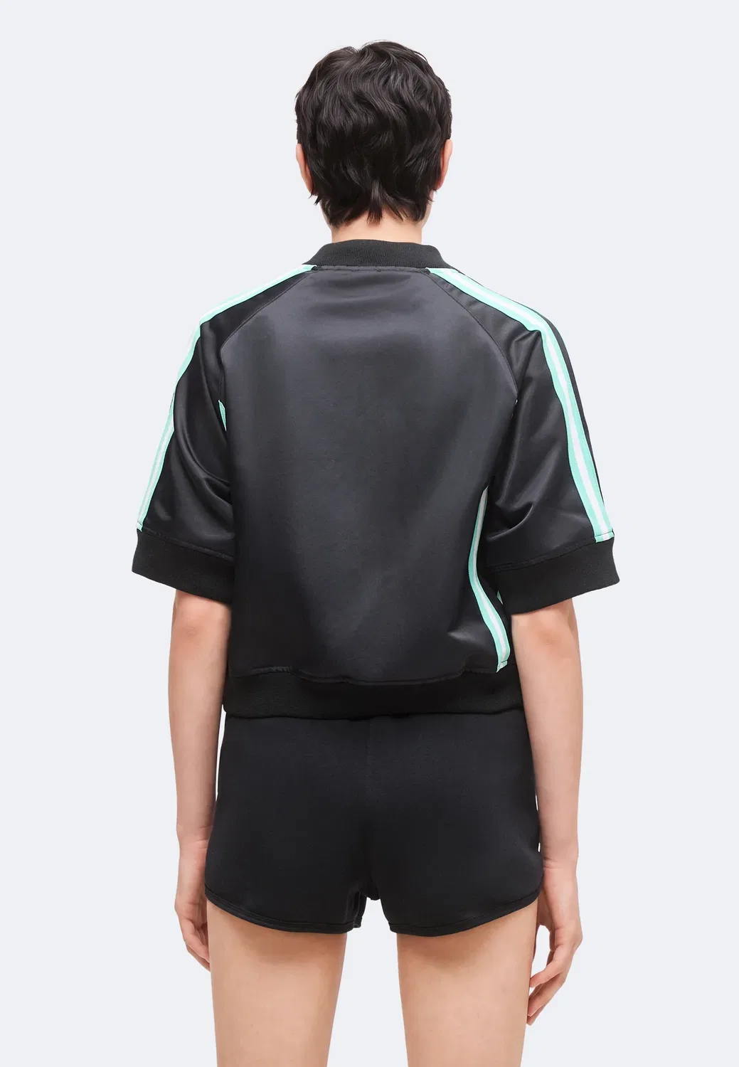 Slam uso - тренировочная куртка Nike Performance, Black/Mint/White — фото 3