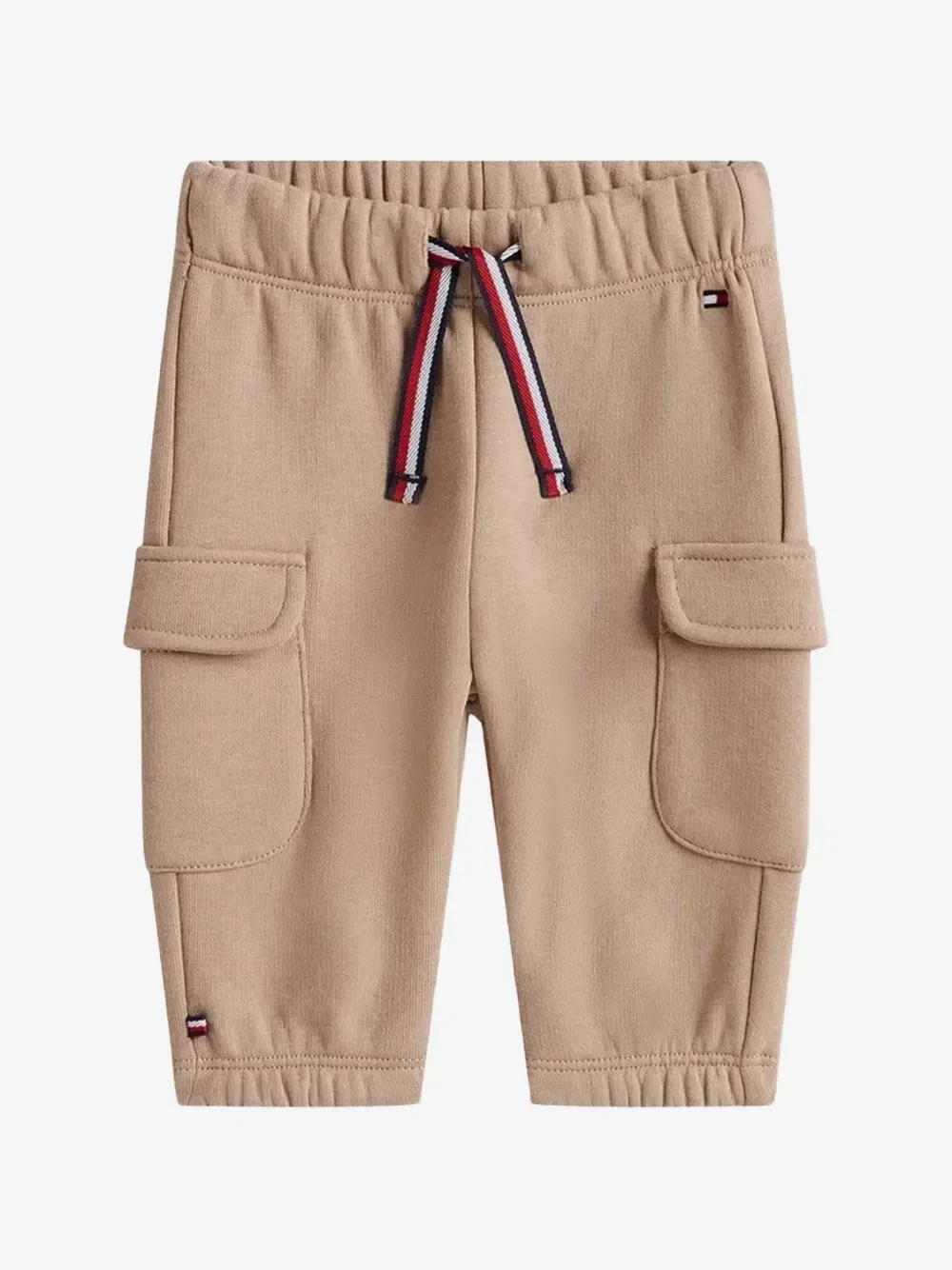 Спортивные брюки с нашивкой-логотипом Tommy Hilfiger Junior, бежевый