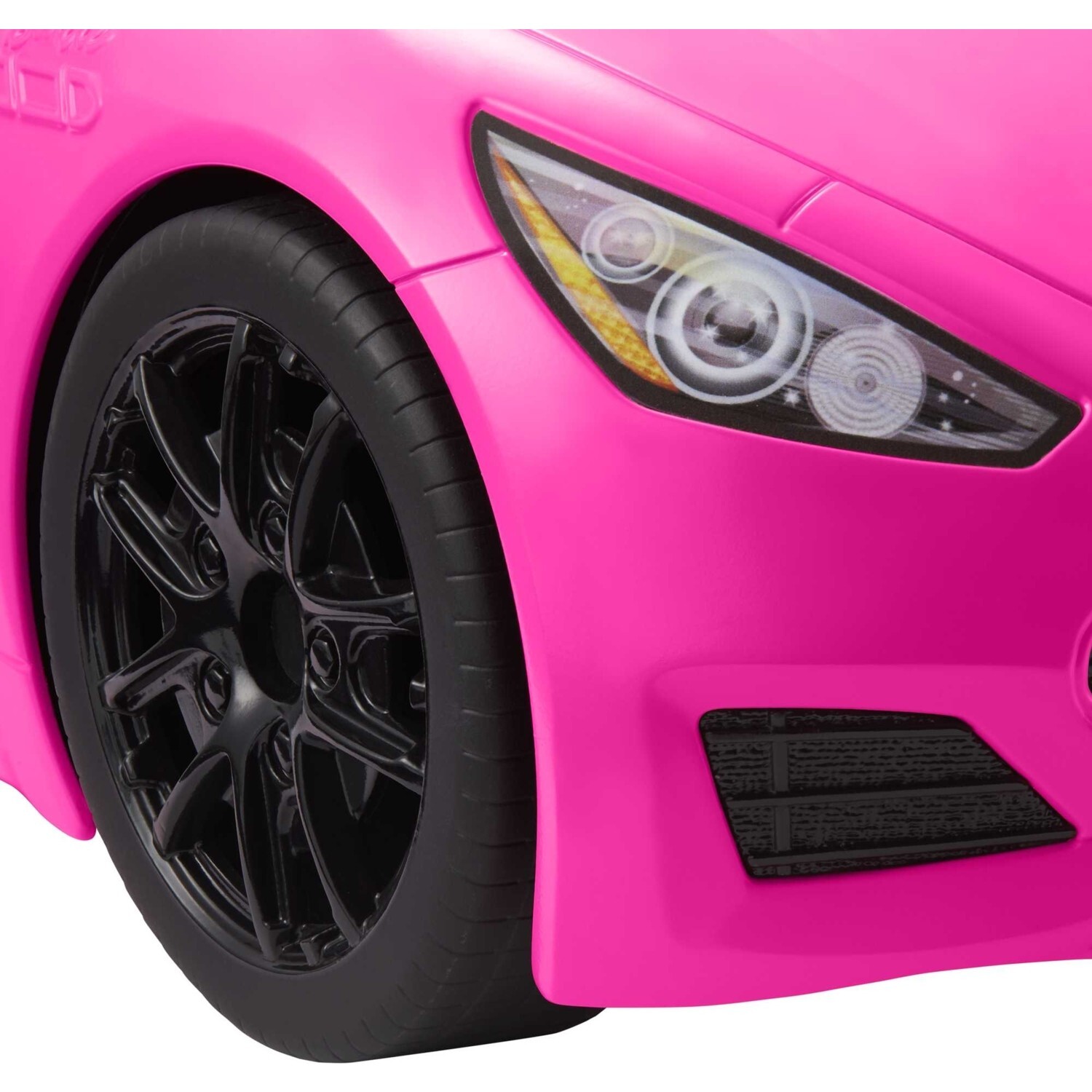 Игрушчесный автомобиль с открытым верхом Barbie, розовый — фото 4