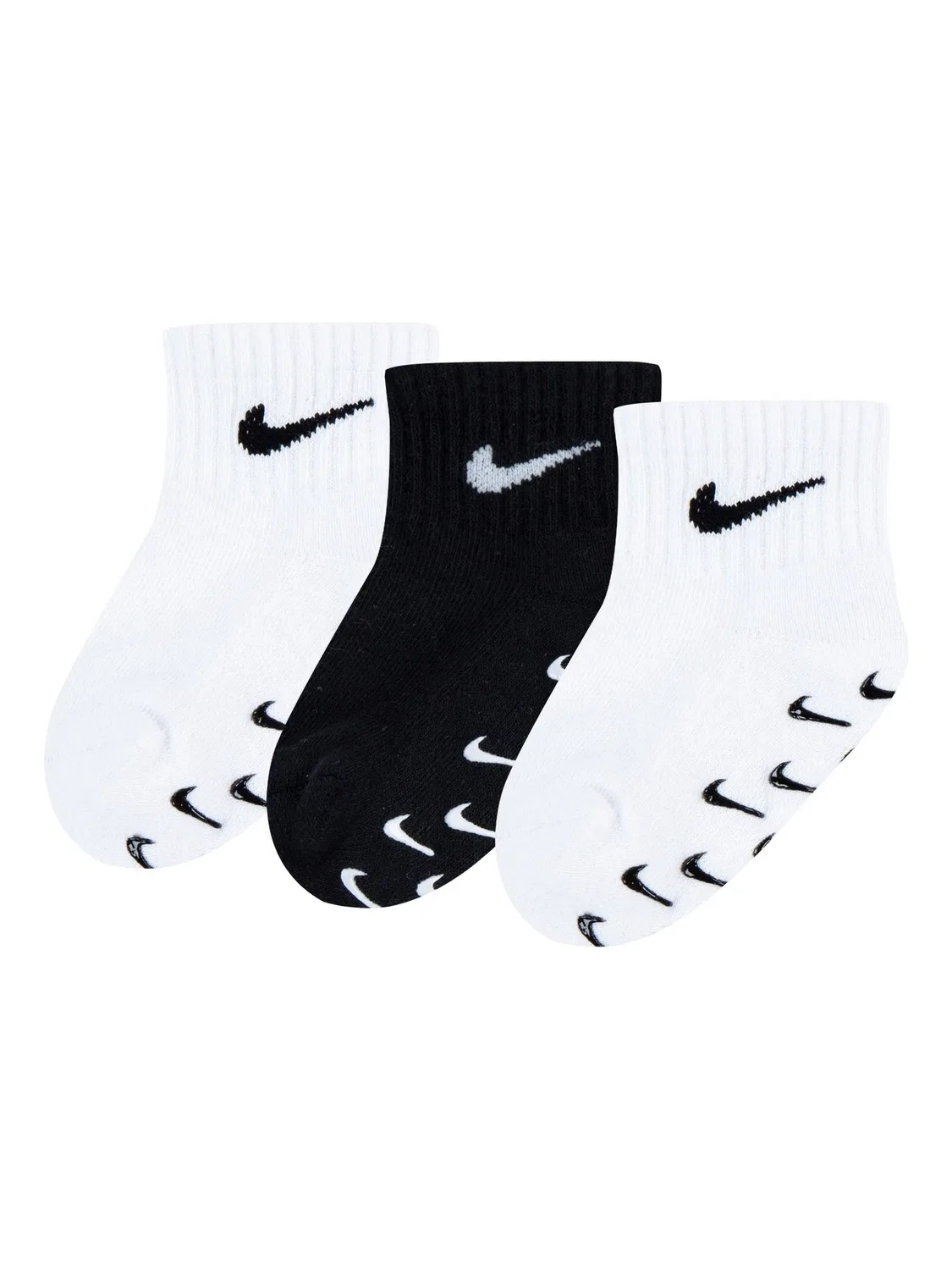 Носки Nike White Infant Gripper Socks 3 Pack, белый — фото 2