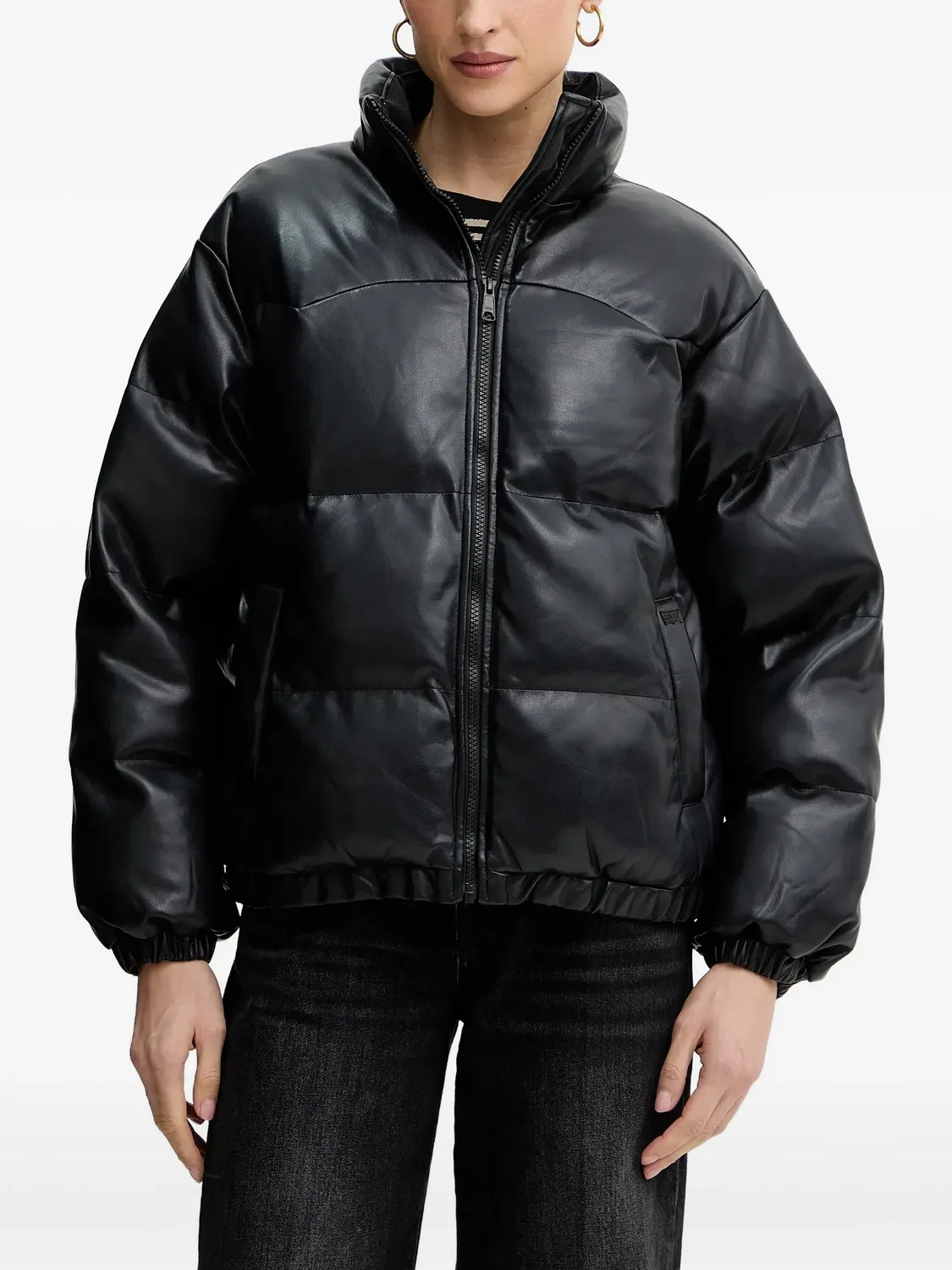 Levi's Пуховик Noe Western черный