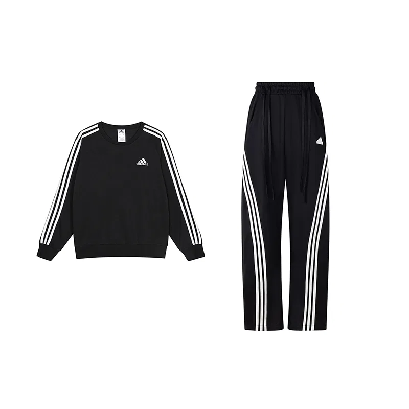 Женский спортивный костюм Adidas Originals, Black Set
