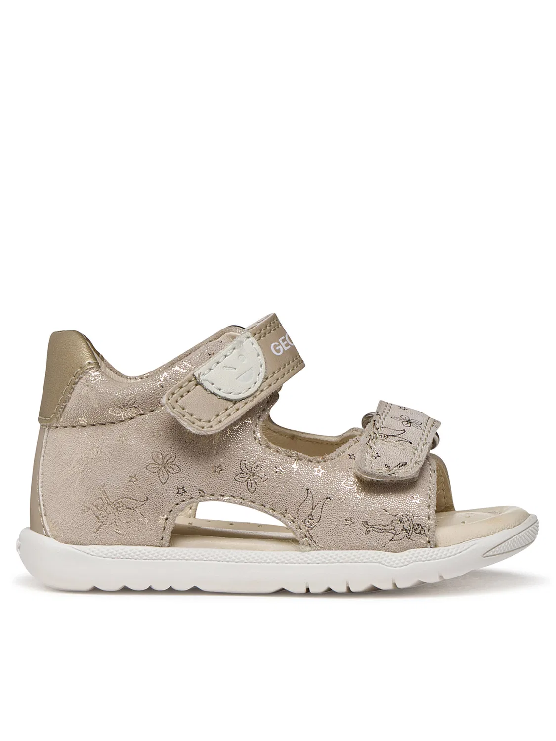 Сандалии для девочки Sandal Macchia Gir Geox, розовый