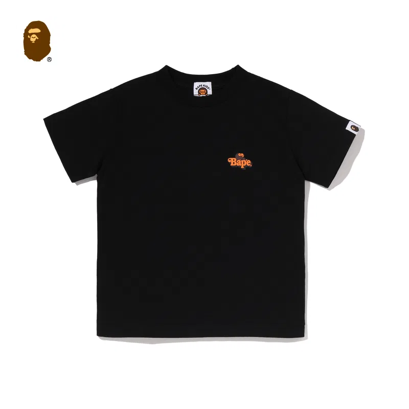Детская футболка с принтом A BATHING APE, PKX Pink — фото 4