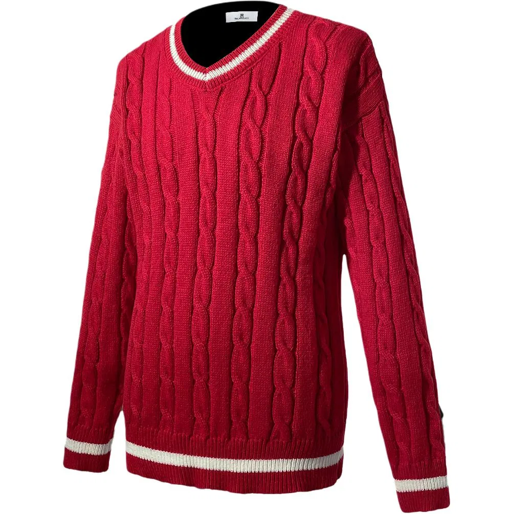 Детский свитер без рукавов с V-образным вырезом Unisex, PAL ONGACO, Red