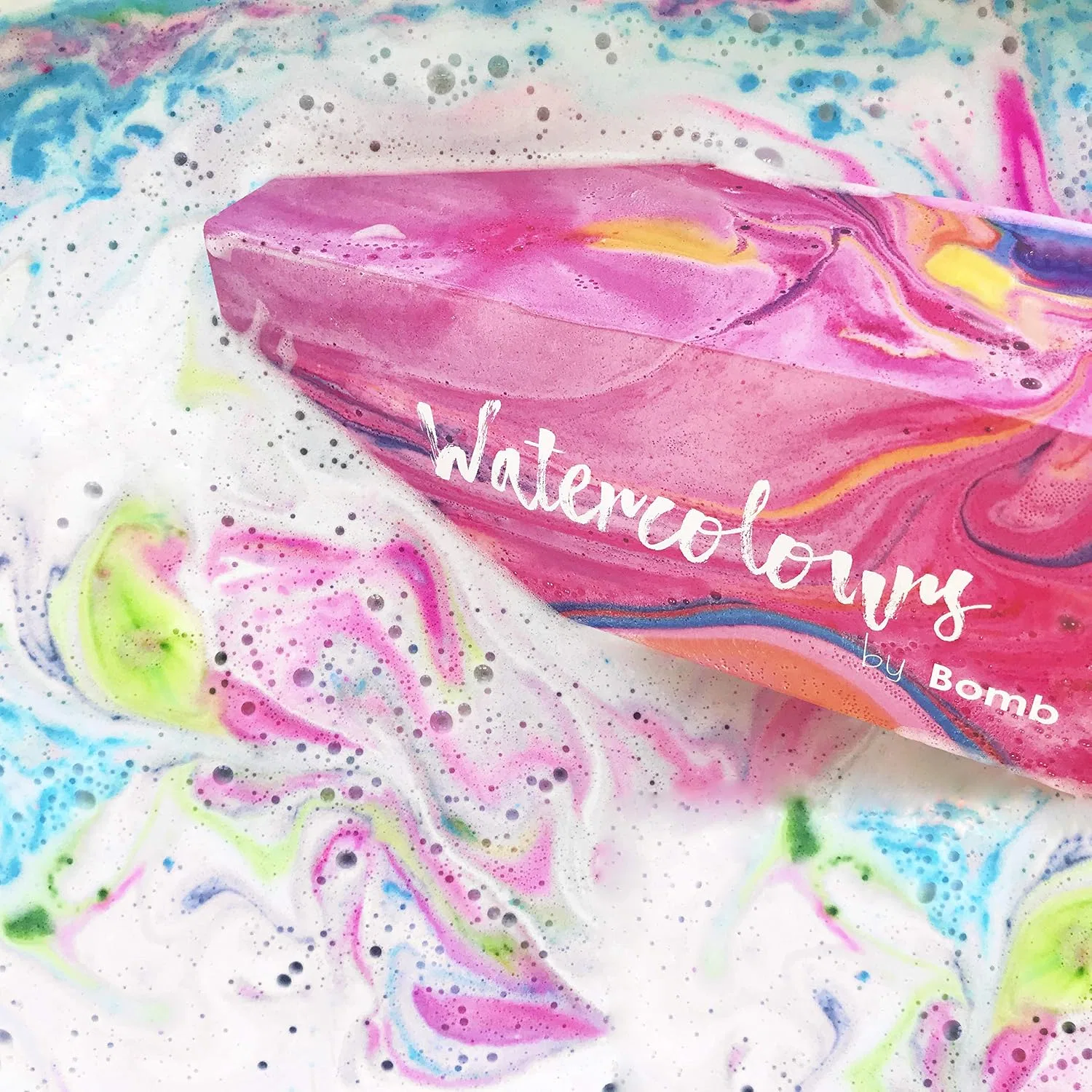 Бомбочка для ванны Watercolour Bath Art Blaster, Bomb Cosmetics, набор из 3 шт, 1.05 кг — фото 2