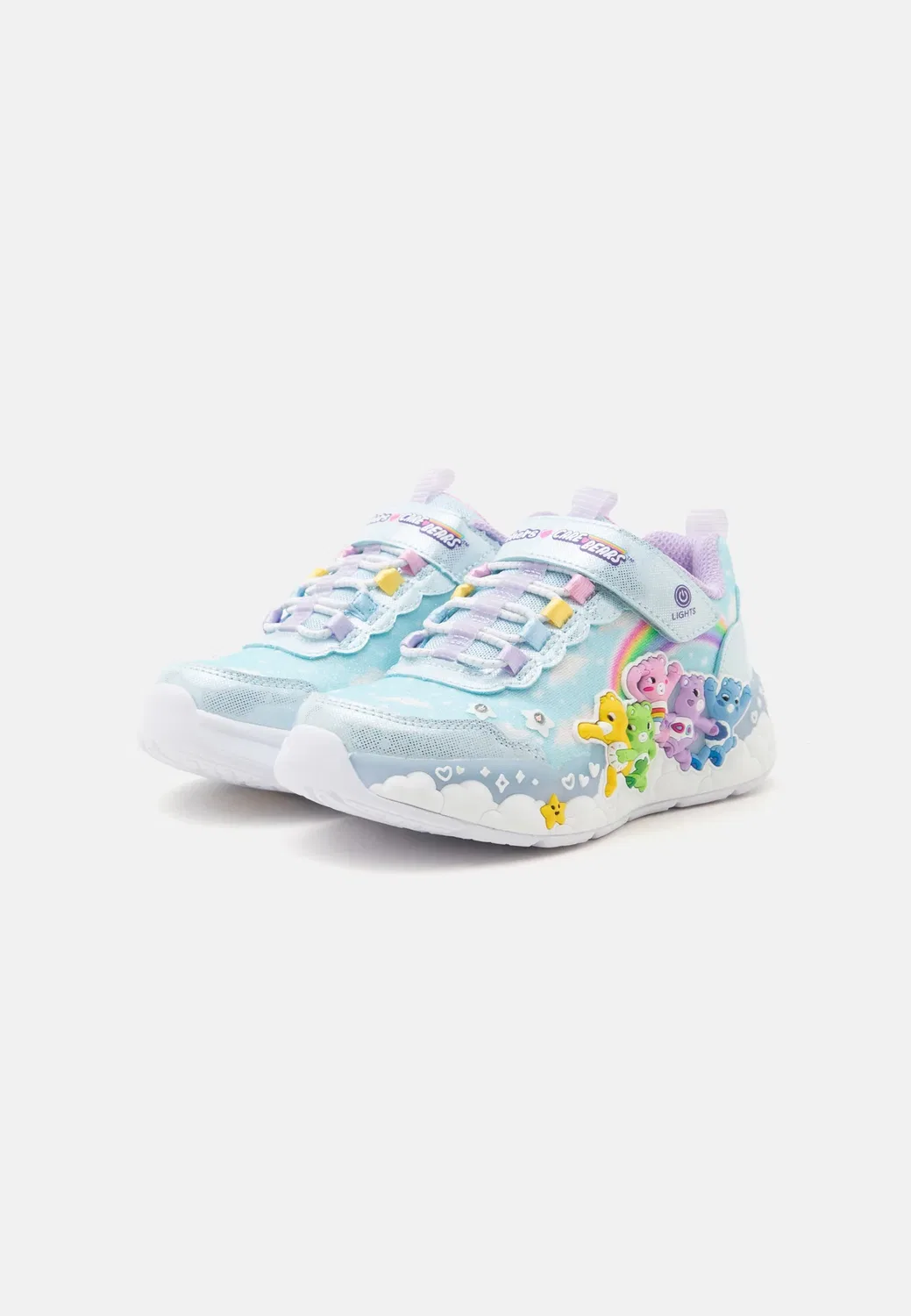 Care Bears Hugs n Snugs - кроссовки Skechers, Blue/Multi-Coloured — фото 2