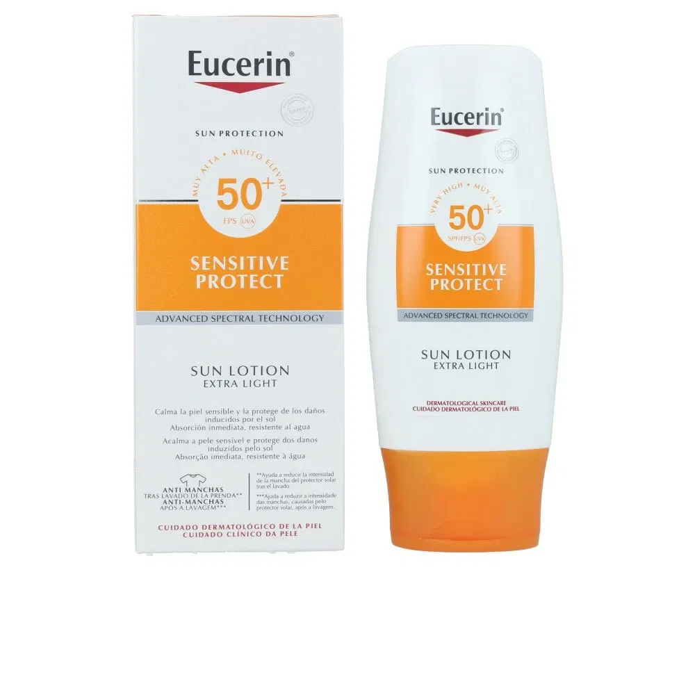 Солнцезащитный крем Extra Light SPF50 400ml Eucerin, белый