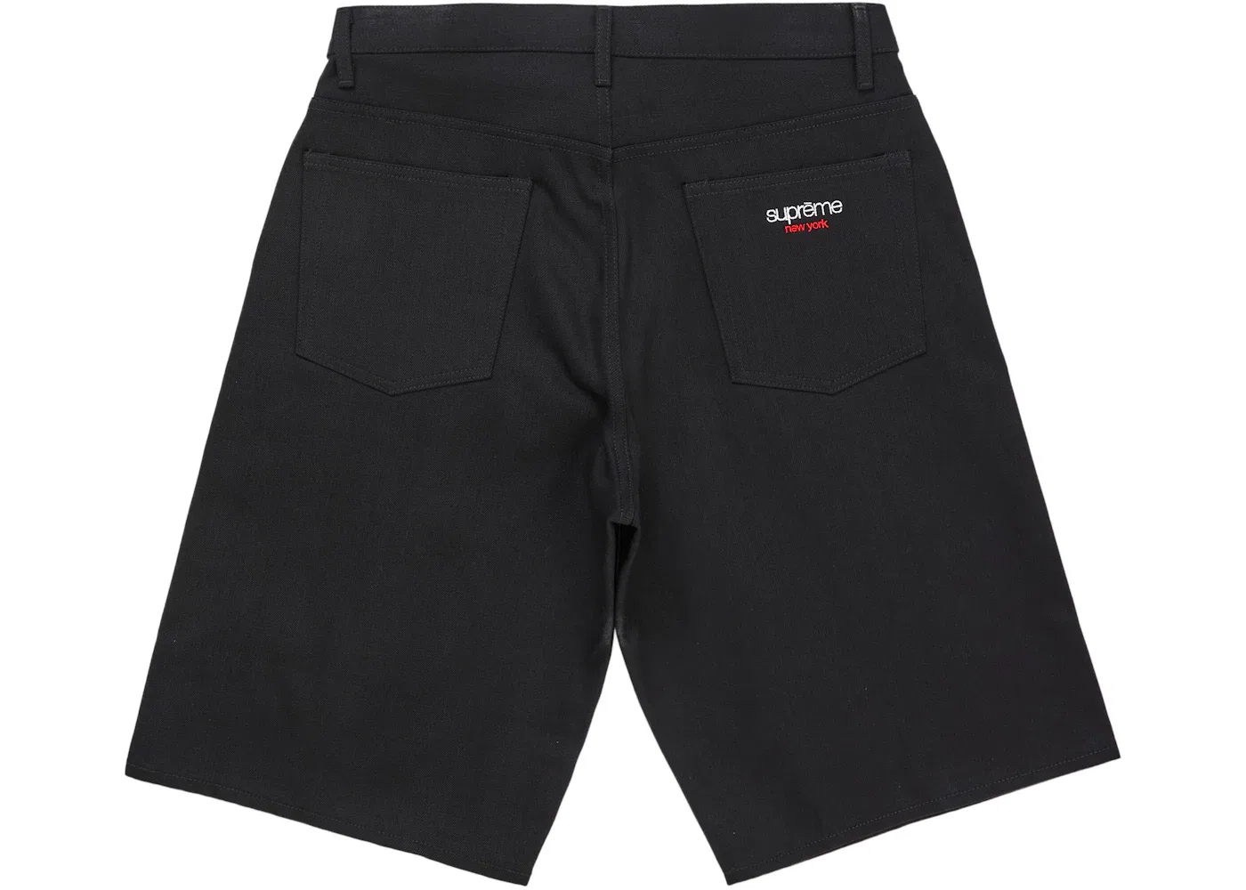 Мужские шорты свободного кроя Supreme Black — фото 2
