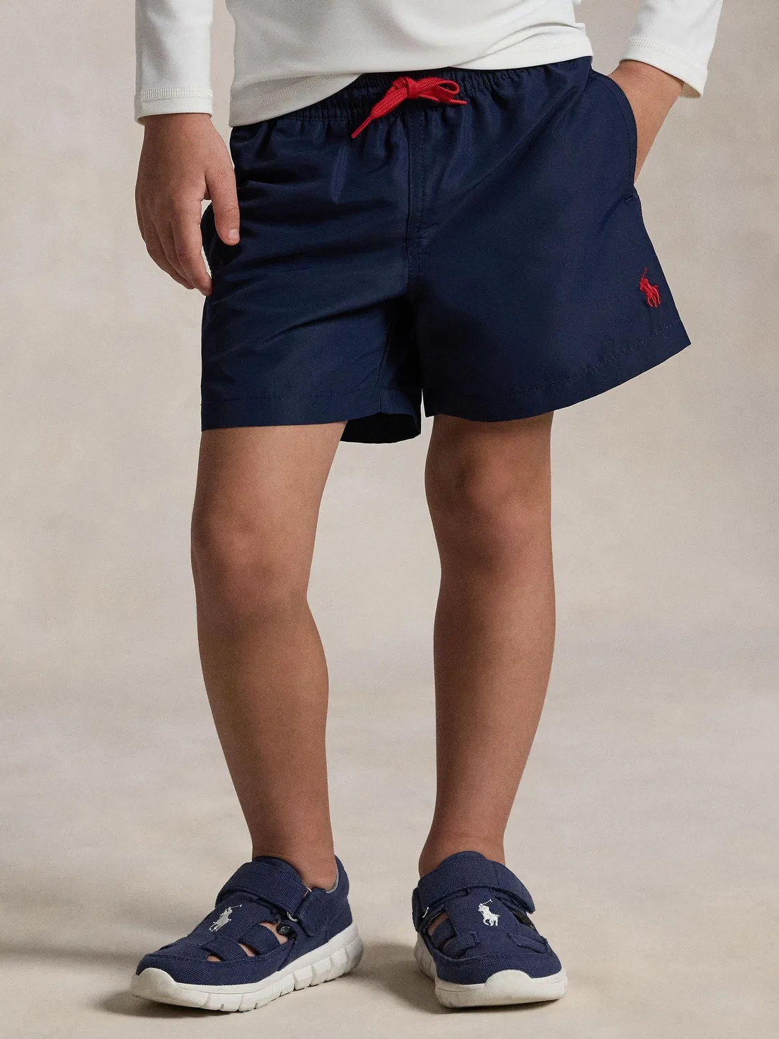 Плавки, с вышивкой, Traveler Polo Ralph Lauren, Navy