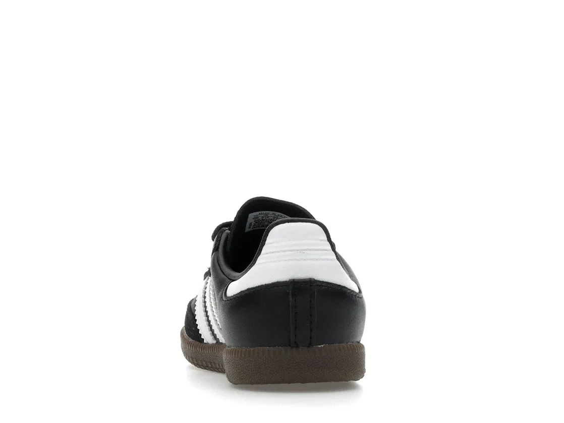 Детские кроссовки классические Samba OG Adidas, Core Black Cloud White Gum — фото 4