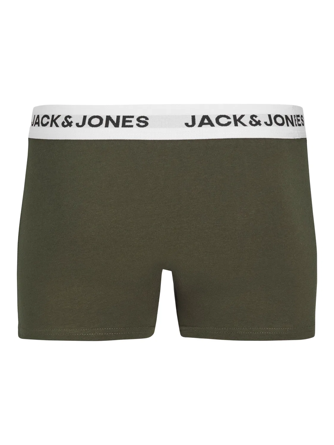 Трусы JACK & JONES JUNIOR 5 штук, черный/зеленый/серый/синий — фото 2