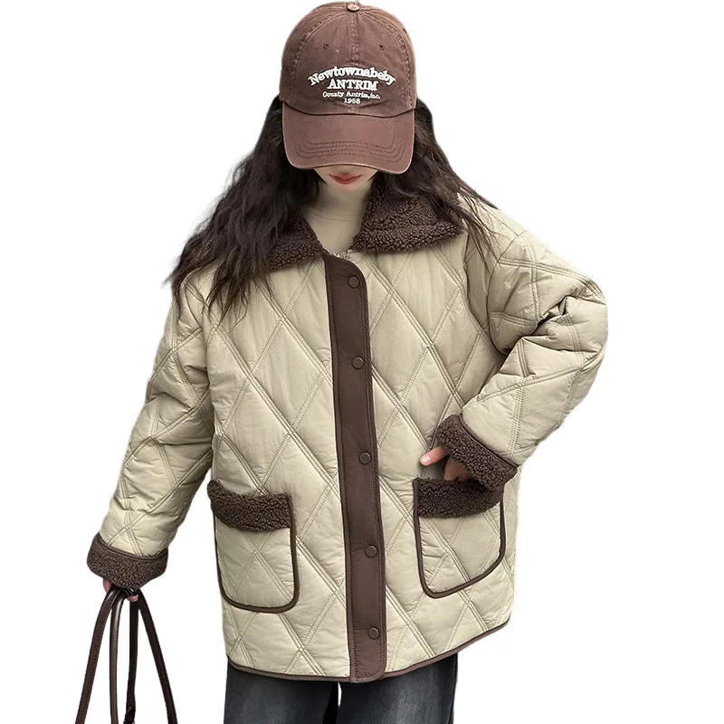 Детское пальто стеганое Lanza Casual Padded Jacket, Khaki