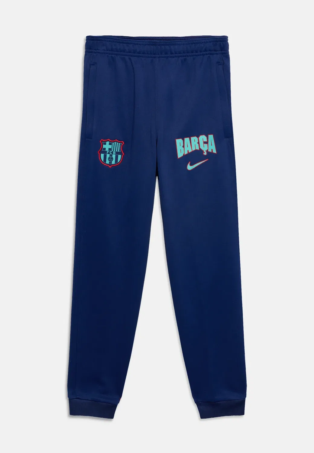 Спортивный костюм «Барселона» унисекс, третий размер - клубная одежда Nike Performance, Green Frost/Loyal Blue/Gym Red/Loyal Blue — фото 3