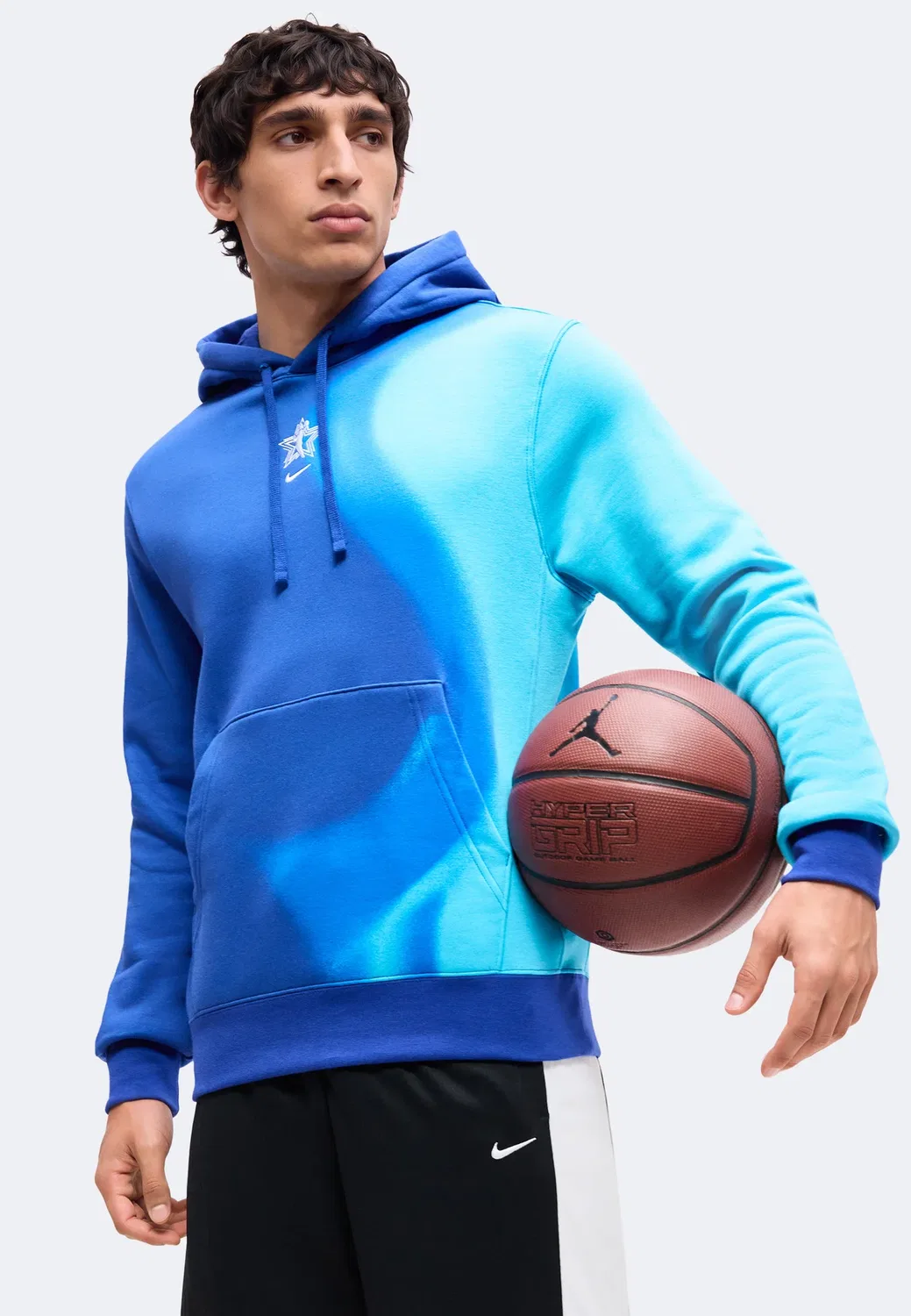 Худи унисекс с символикой Матча всех звезд WNBA 2026 года Nike Performance, Rush Blue/White — фото 4