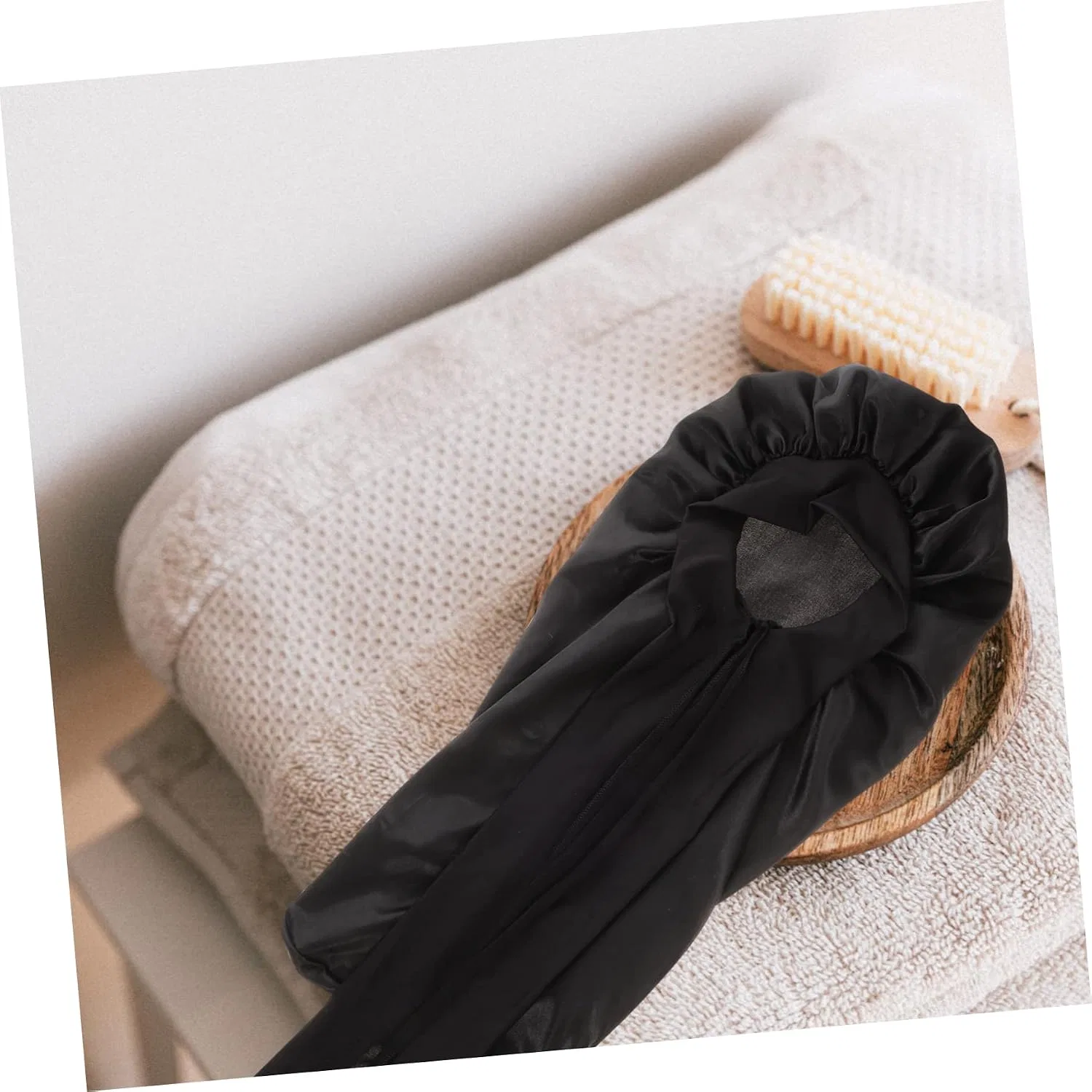 Шапочка для душа Satin, Vaguelly, Schwarz — фото 3