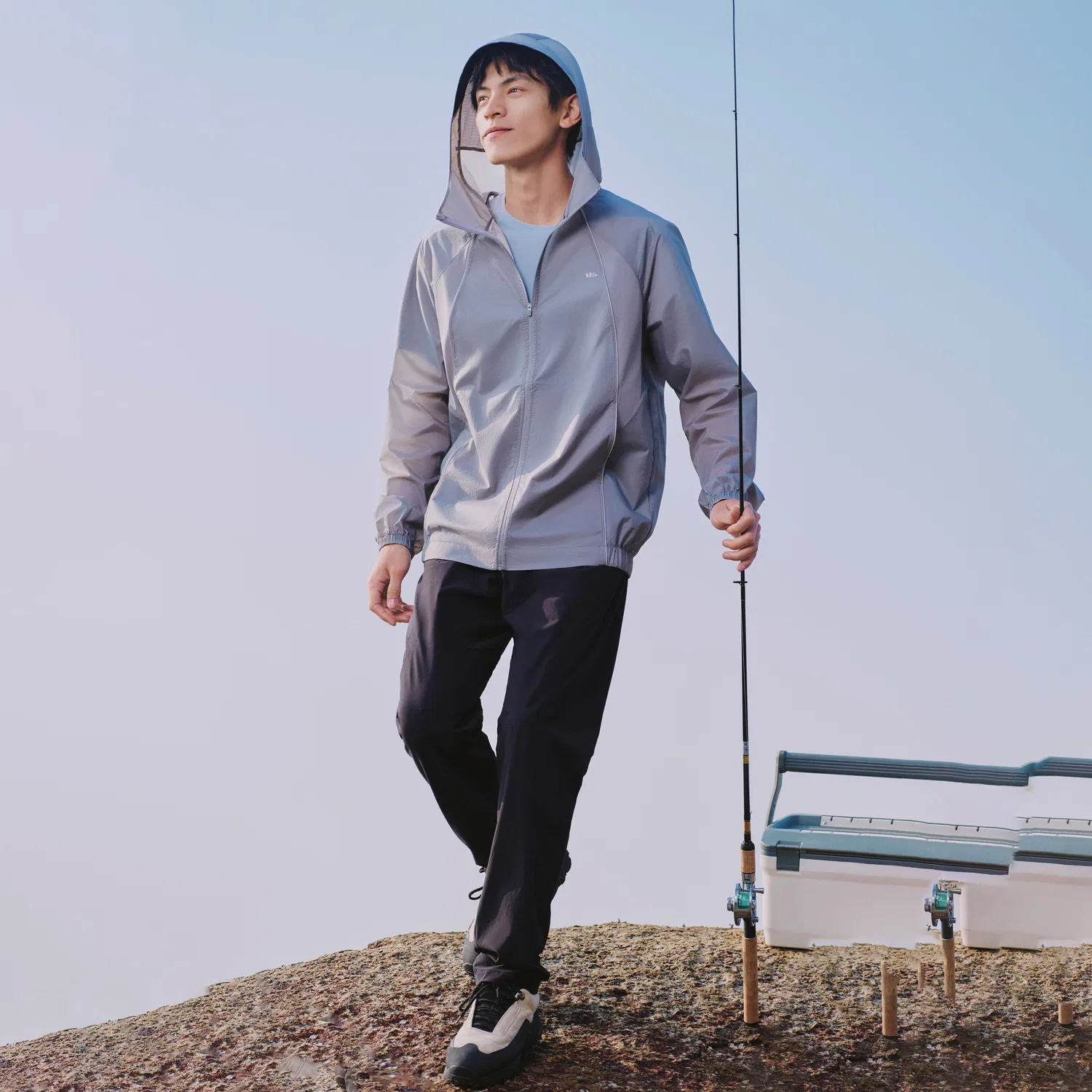 Детская защитная одежда от солнца Storm Cloud Gray BENEUNDER, Цвет Storm Cloud Gray — фото 4