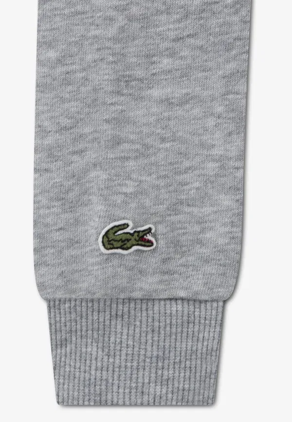 Детский спортивный костюм Lacoste, серебряный — фото 4