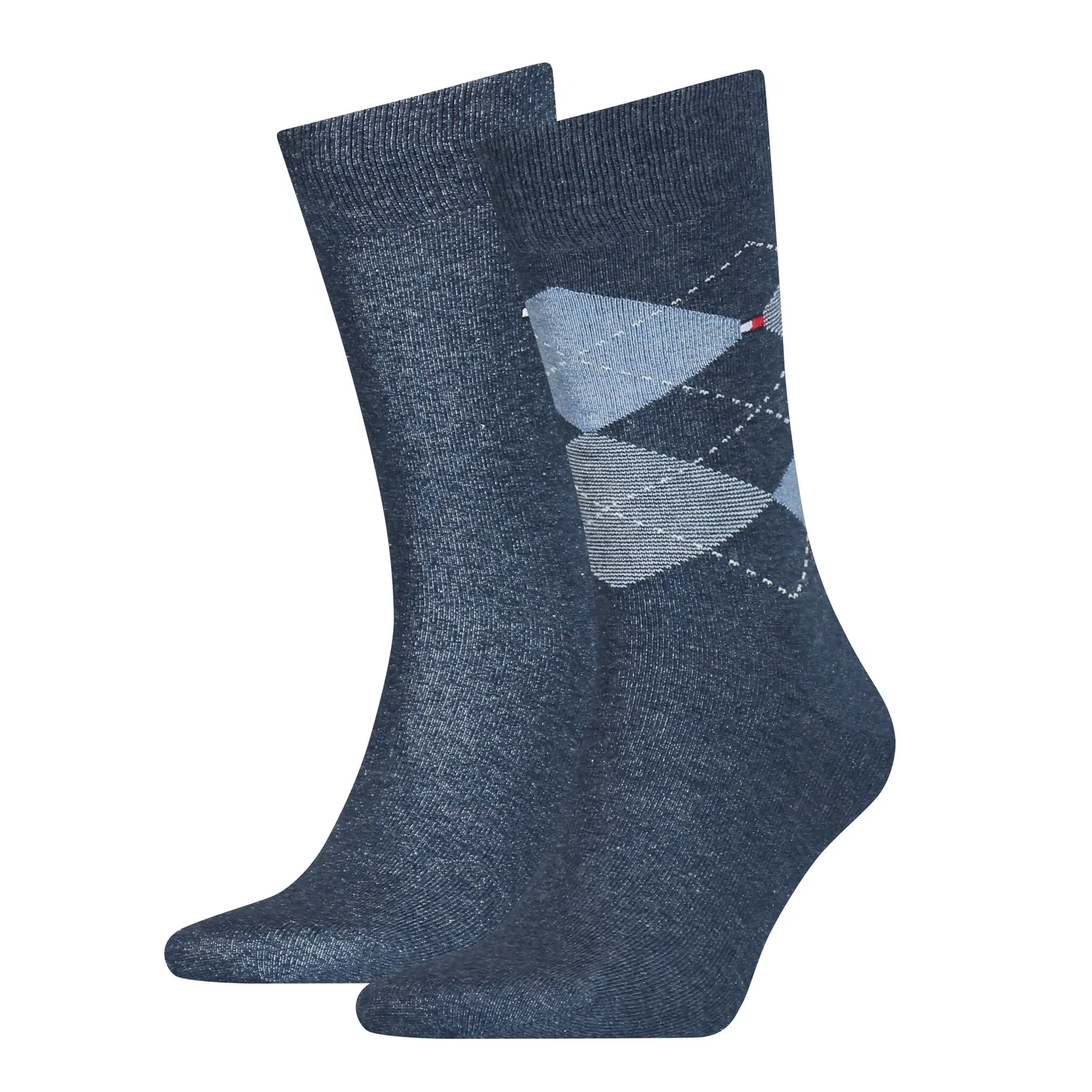 Мужские носки с классическим рисунком Argyle Tommy Hilfiger, Blue