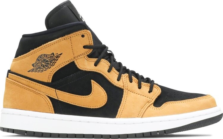 

Кроссовки Wmns Air Jordan 1 Mid SE Desert Ochre, коричневый